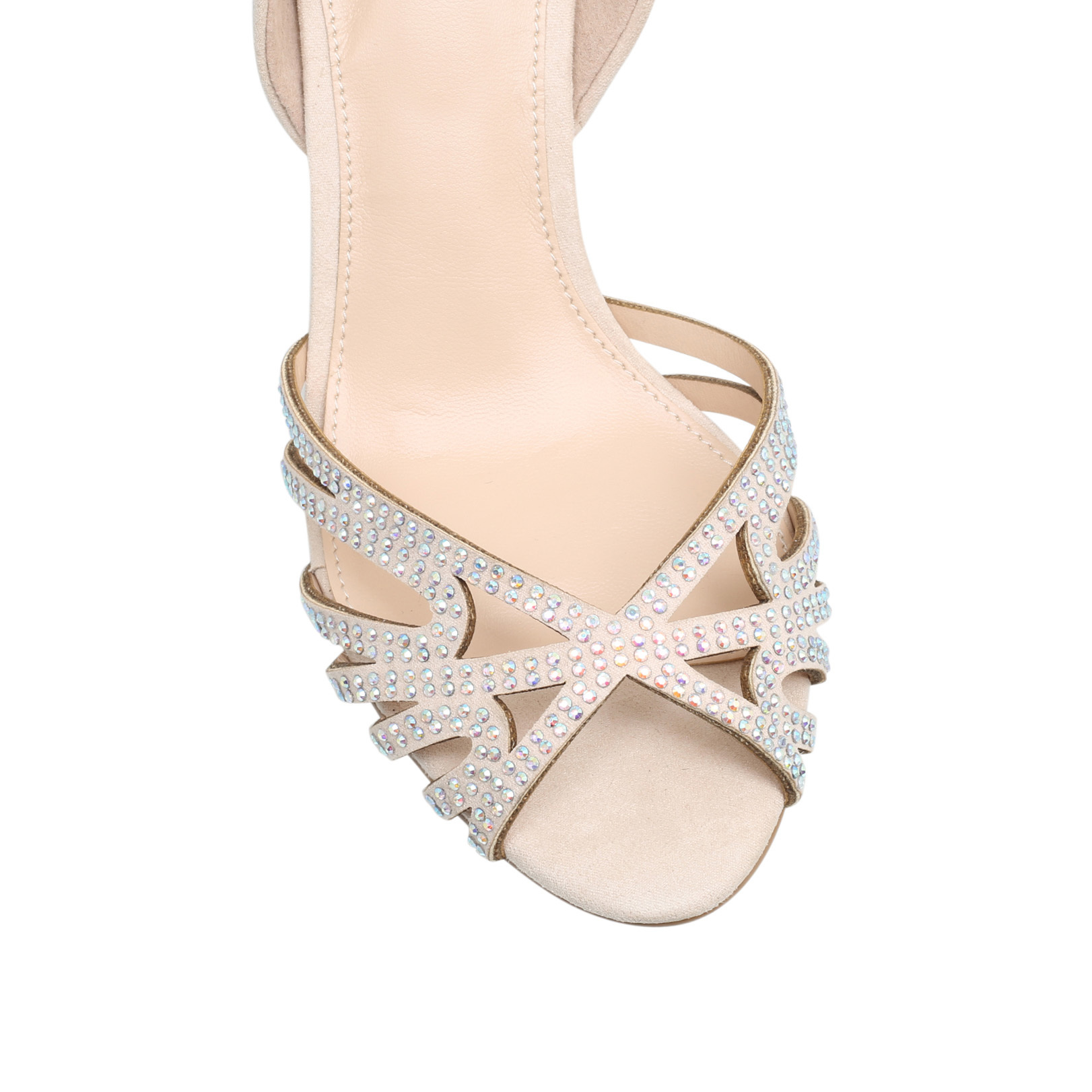 miss kg nude sandals