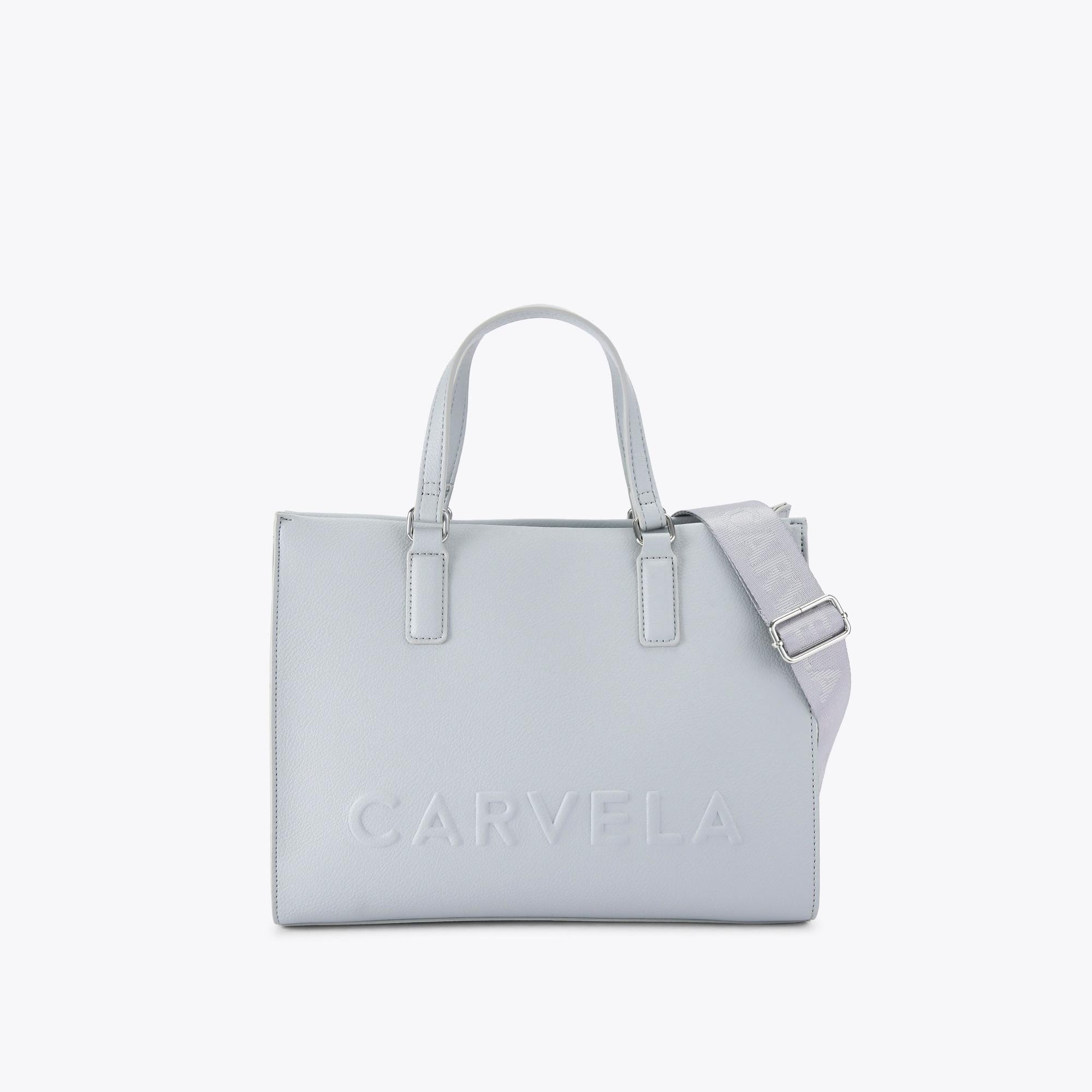 Carvela Women's Tote Bag Pale Blue Frame