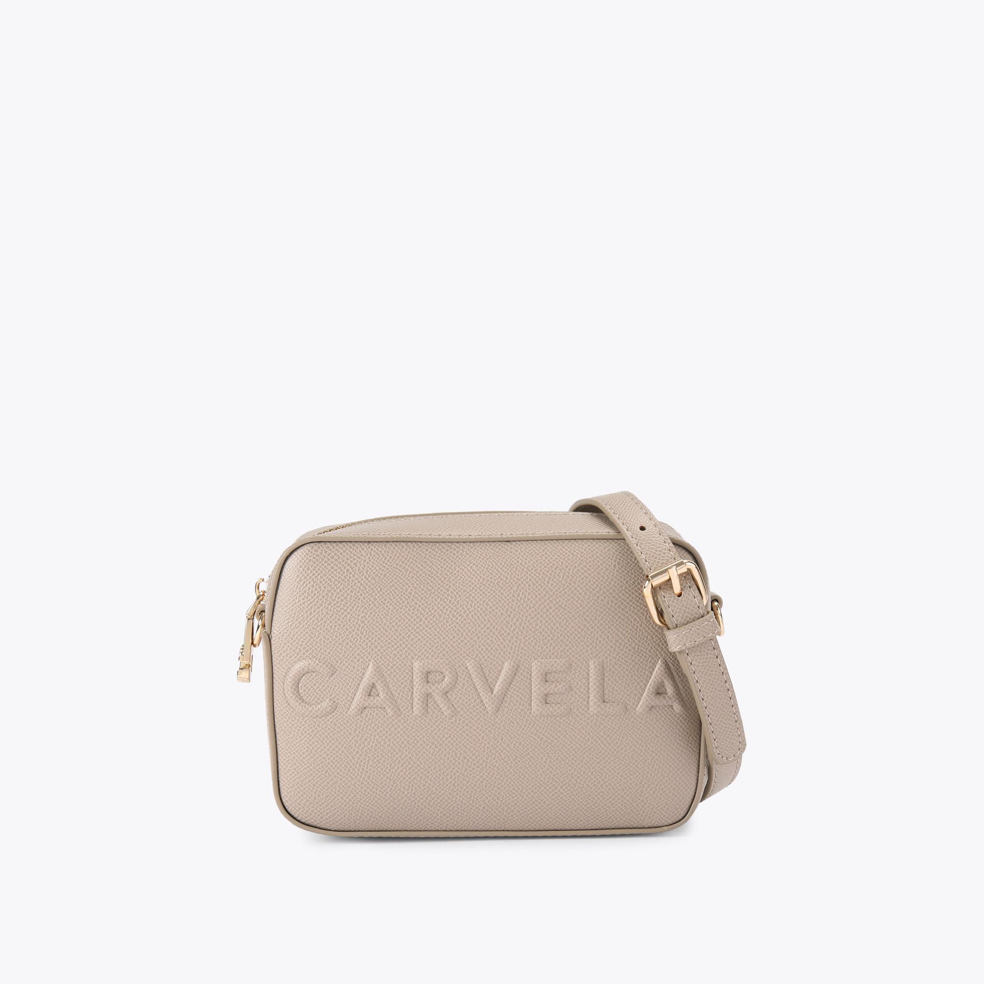 Carvela Women's Cross Body Bag Taupe Frame