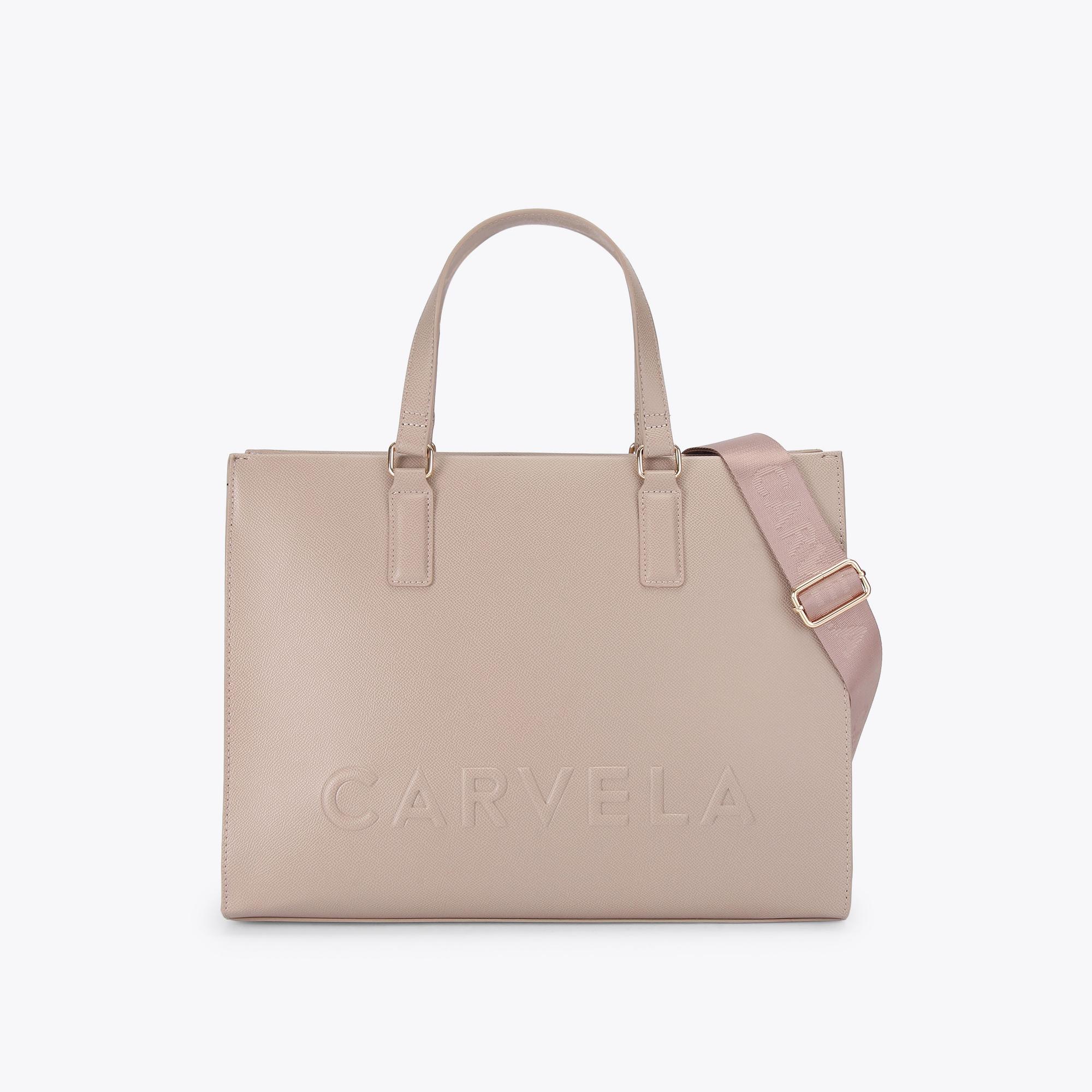 Carvela Women's Tote Bag Taupe Frame