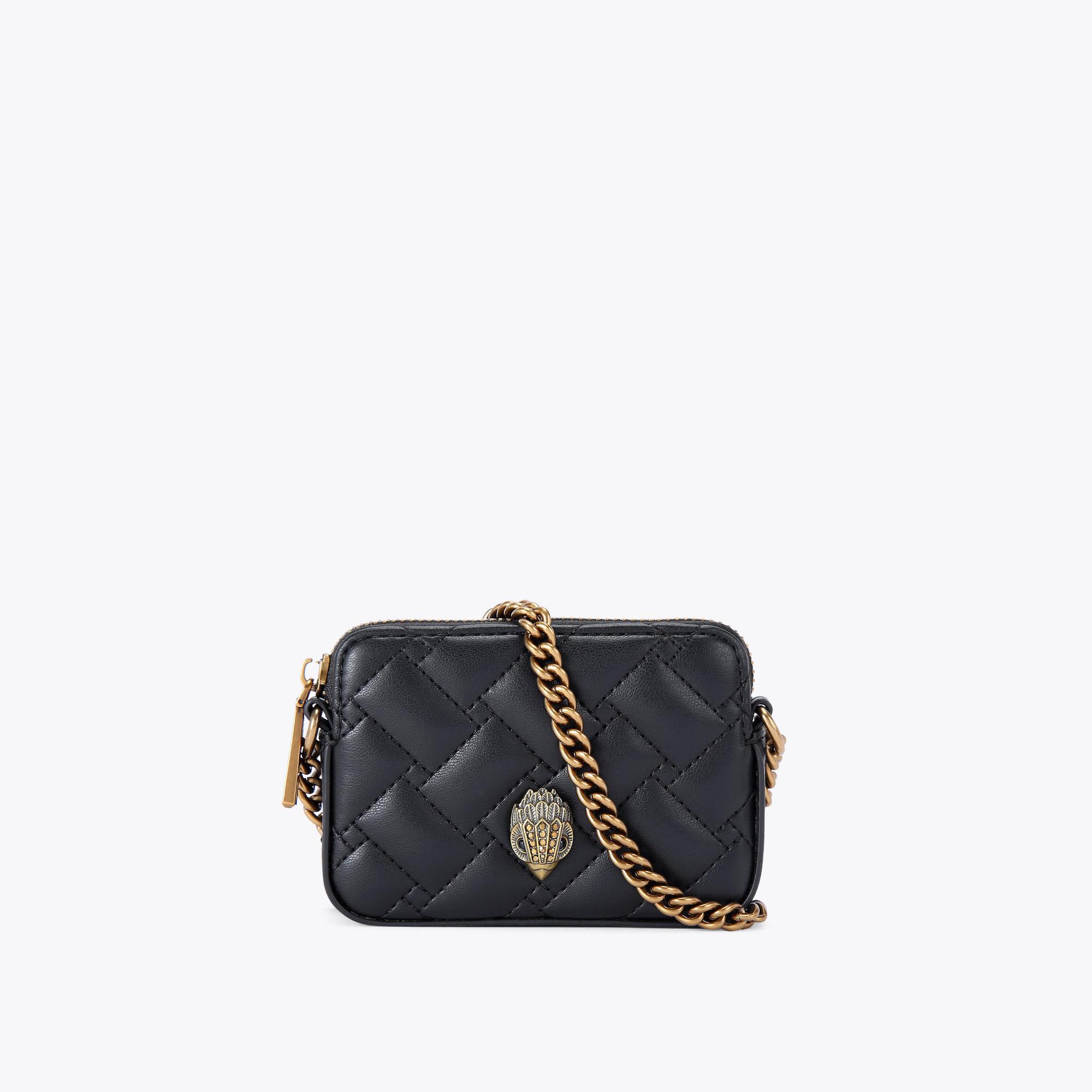 Kurt Geiger Women's Camera Bag Micro Black Kensington
