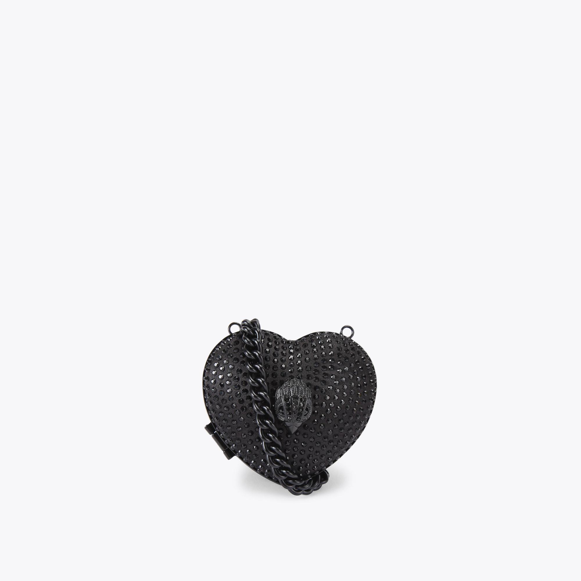 Kurt Geiger Women's Mini Bag Black Micro Heart