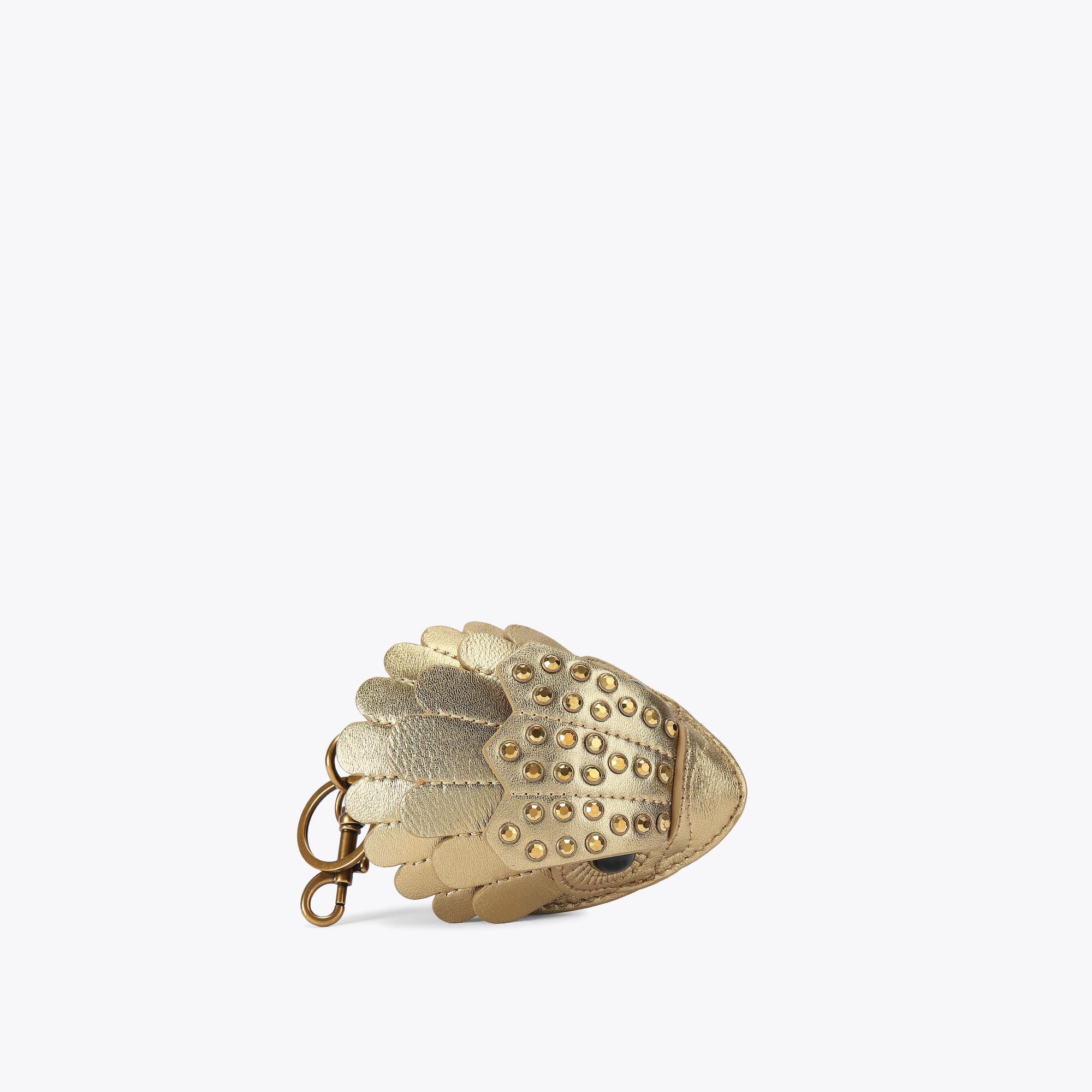 Kurt Geiger Women's Coin Purse Gold Leather Eagle
