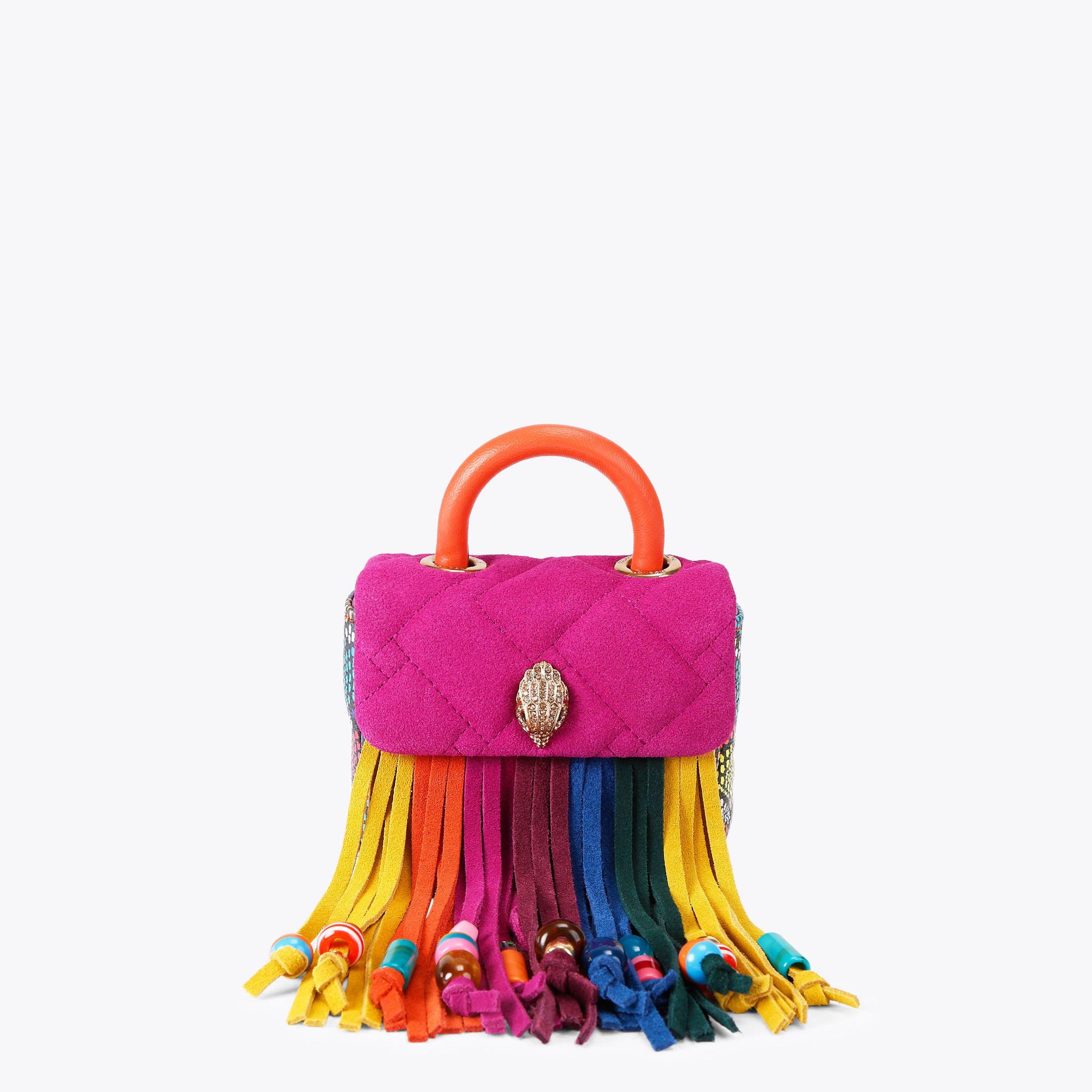Kurt Geiger Women's Mini Bag Other Suede Leather Micro Kensington