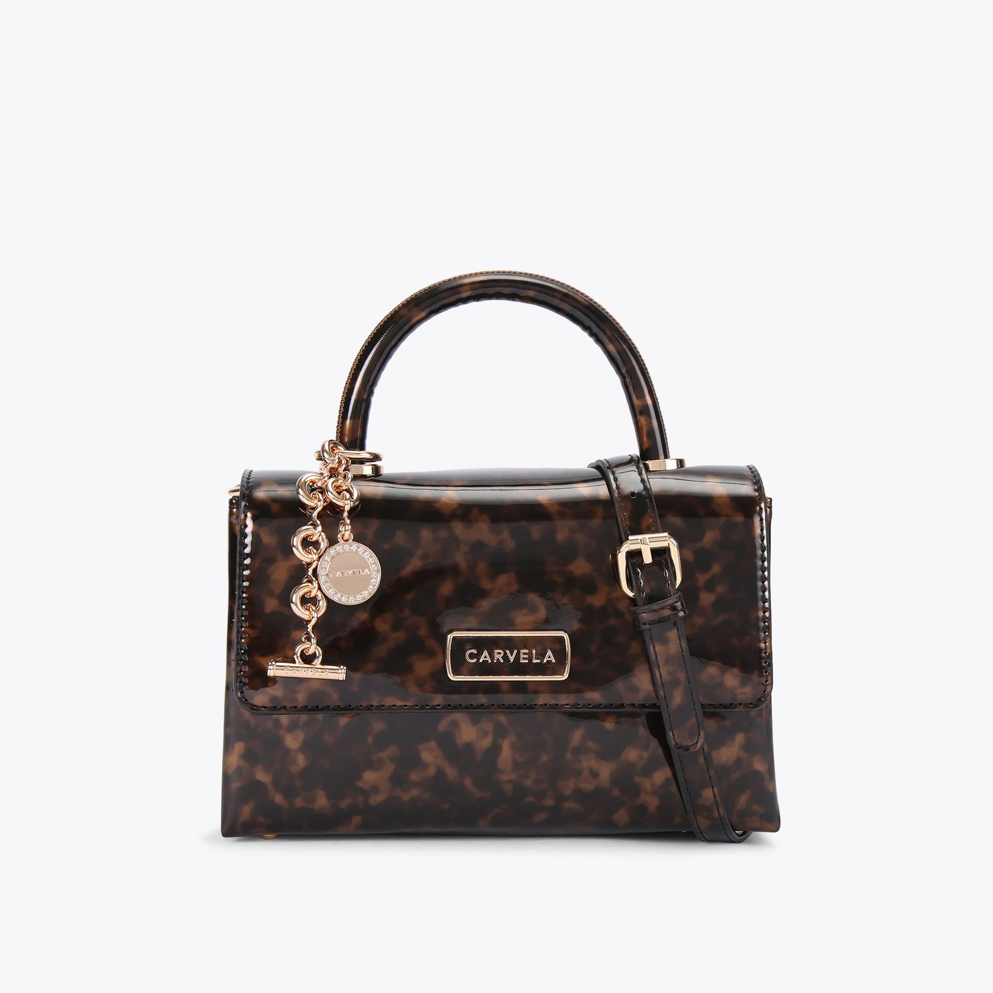 Carvela Women's Top Handle Bag Brown Alto