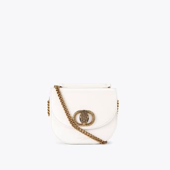 Kurt Geiger Women's Saddle Bag Bone Leather Chelsea