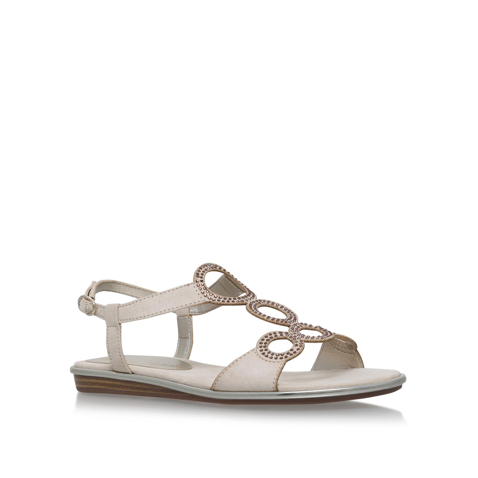 anne klein flat sandals