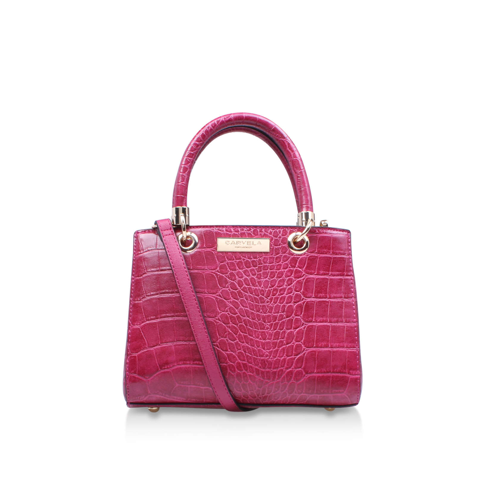 red croc mini bag