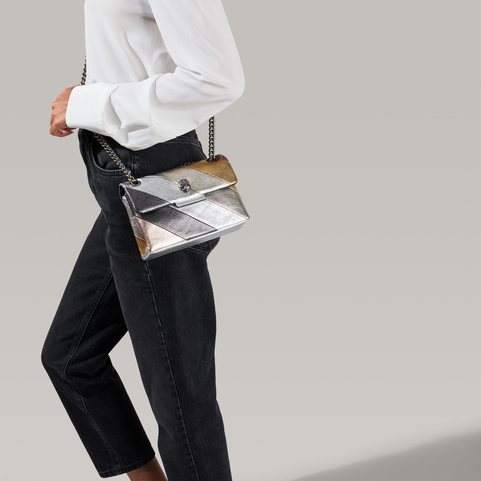 LEATHER MINI KENSINGTON KURT GEIGER LONDON EVENING BAGS