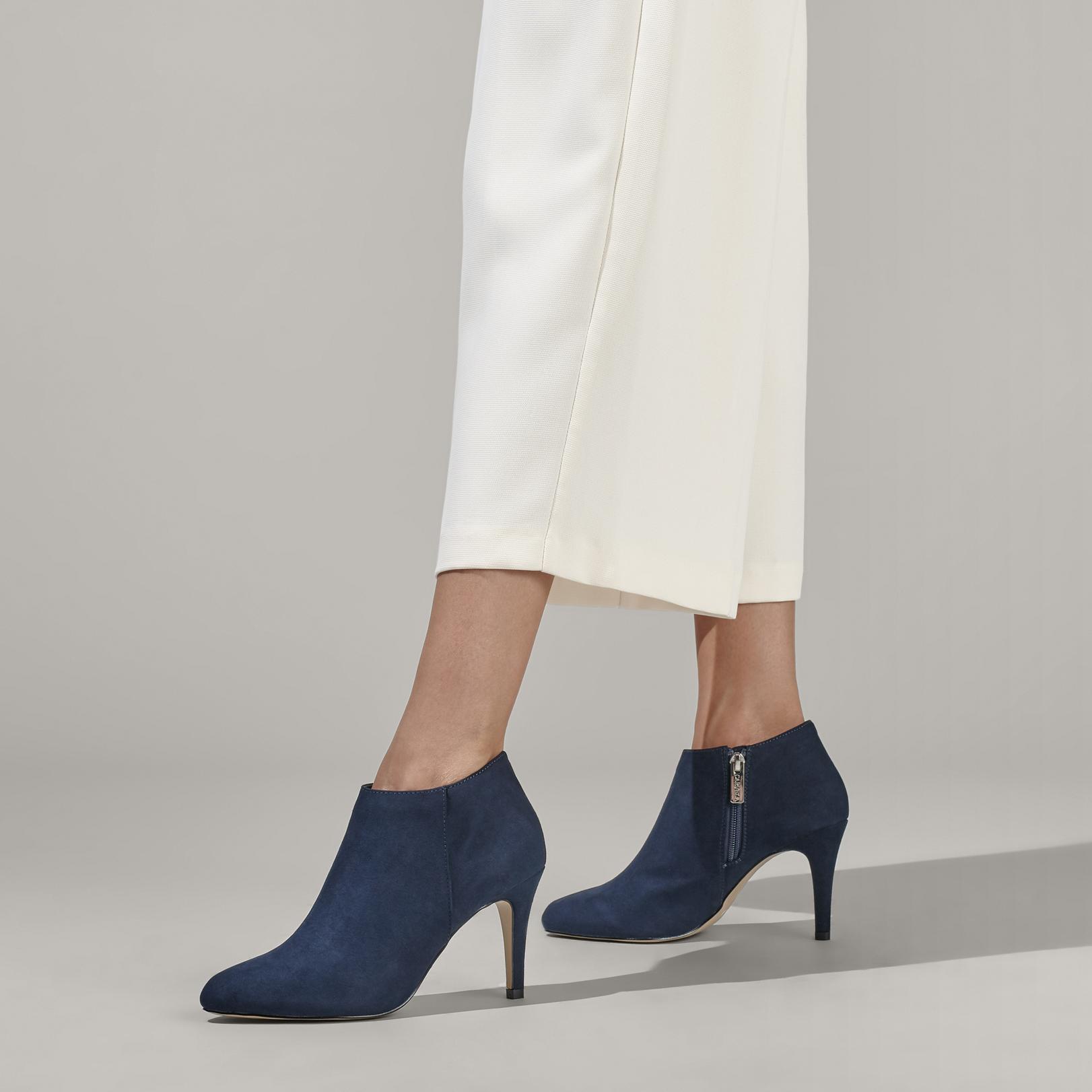 carvela navy ankle boots