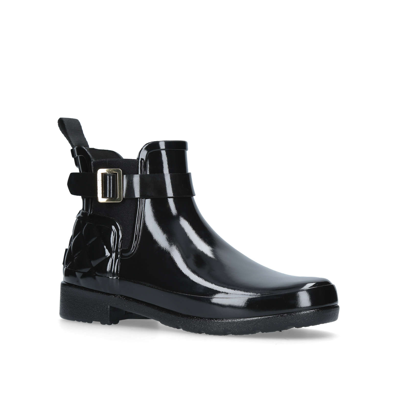 hunter gloss chelsea boots