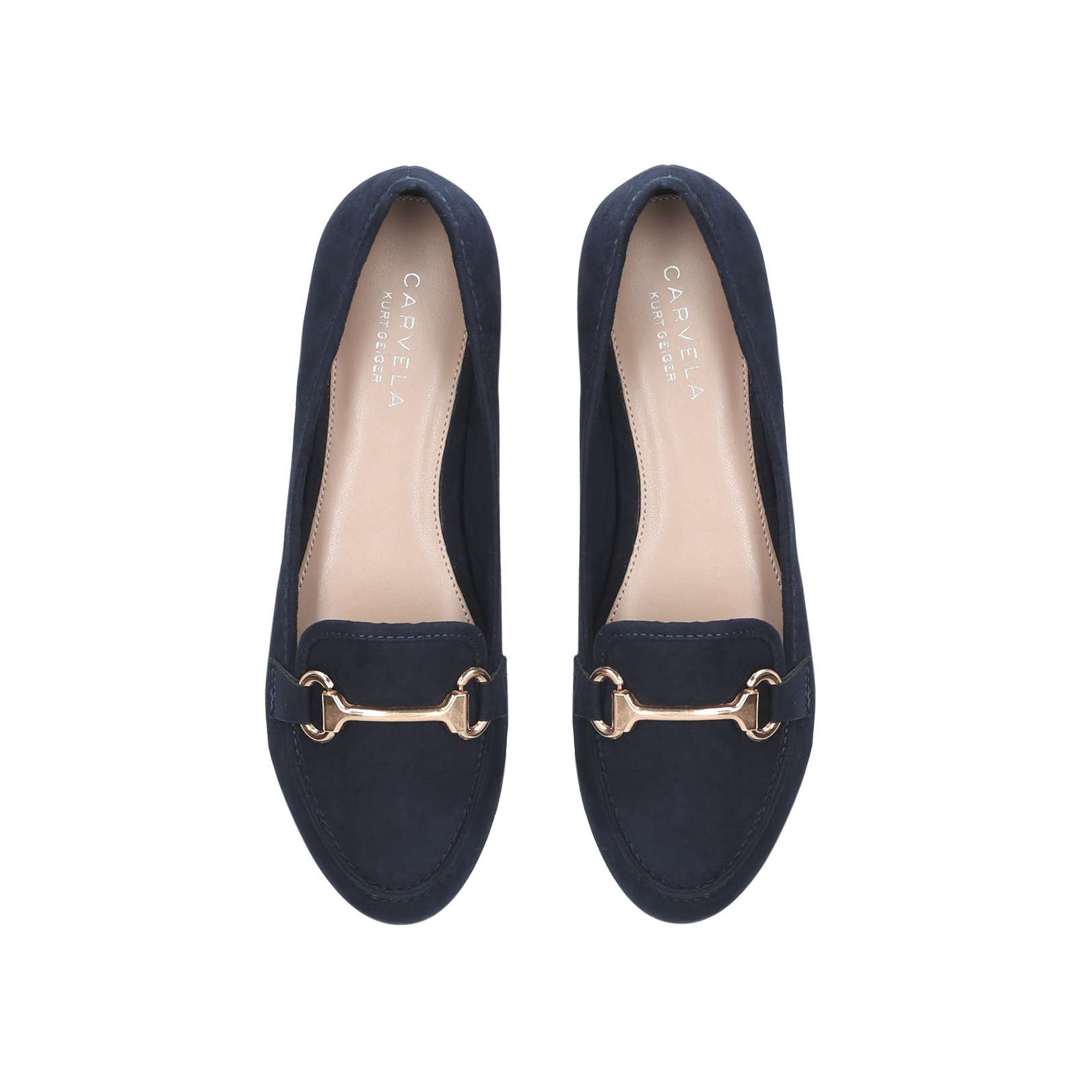 carvela flat black shoes