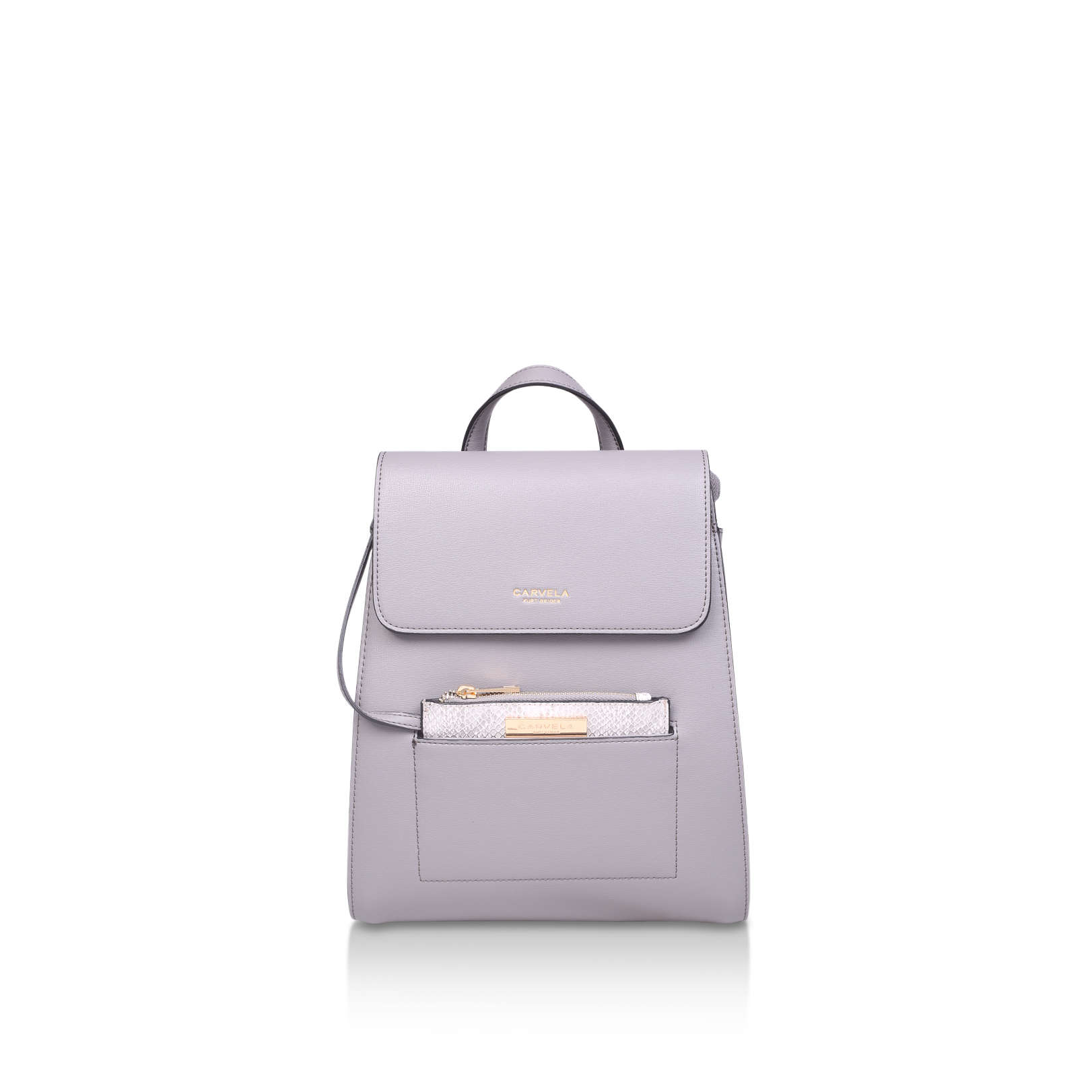 carvela backpack grey