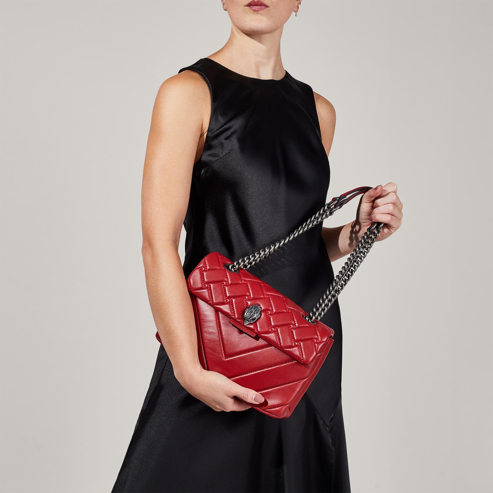 LEATHER KENSINGTON X BAG KURT GEIGER LONDON DAY BAGS