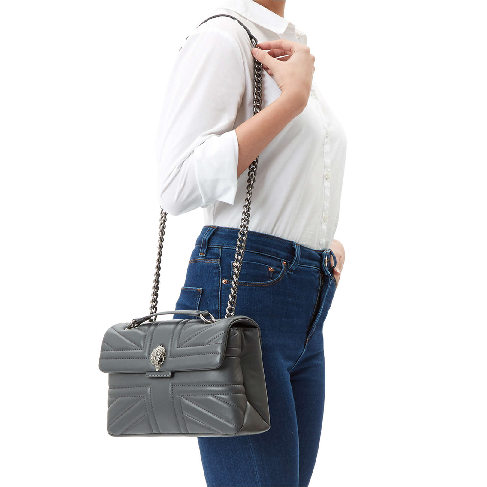 Kurt geiger bag grey Clearance