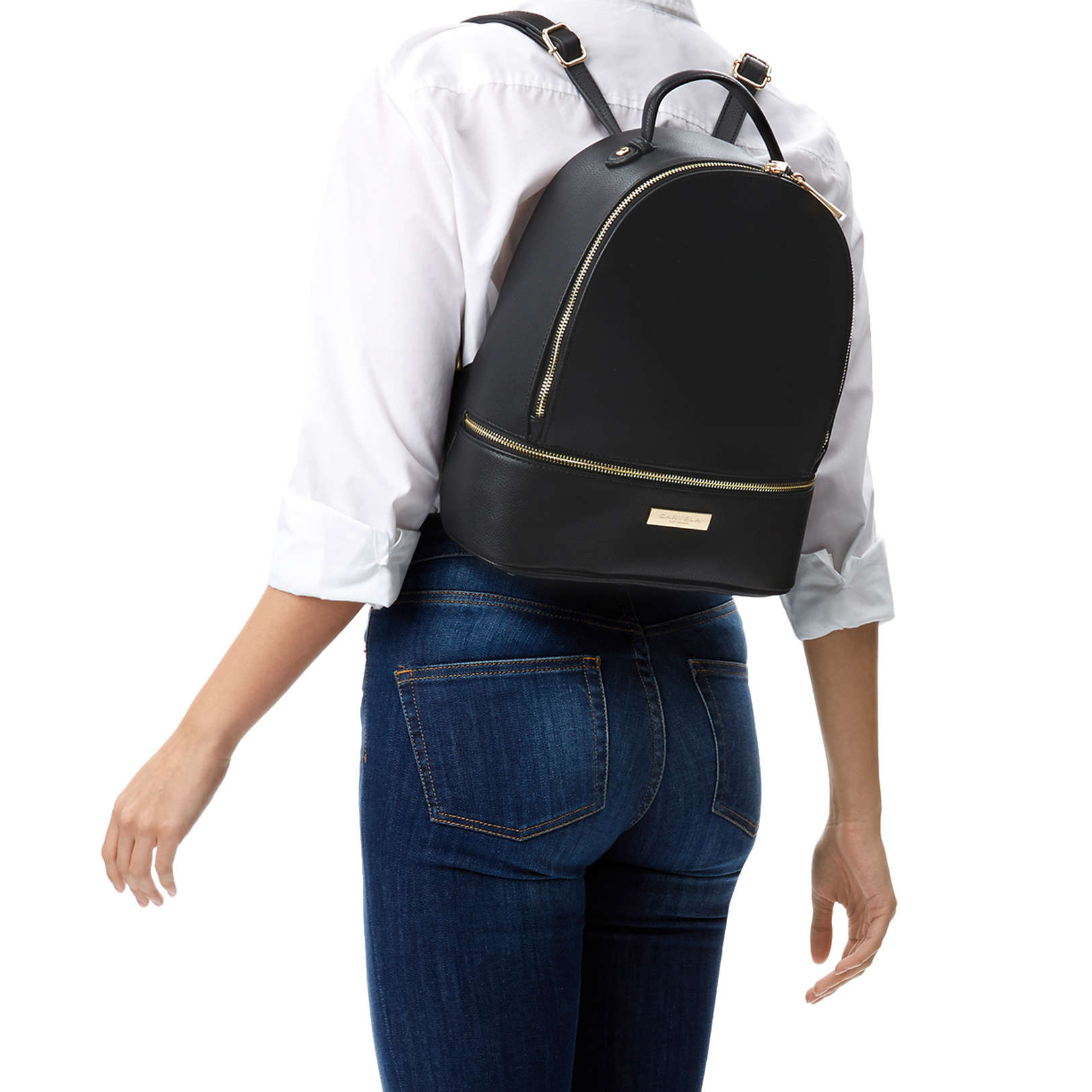 carvela backpack black