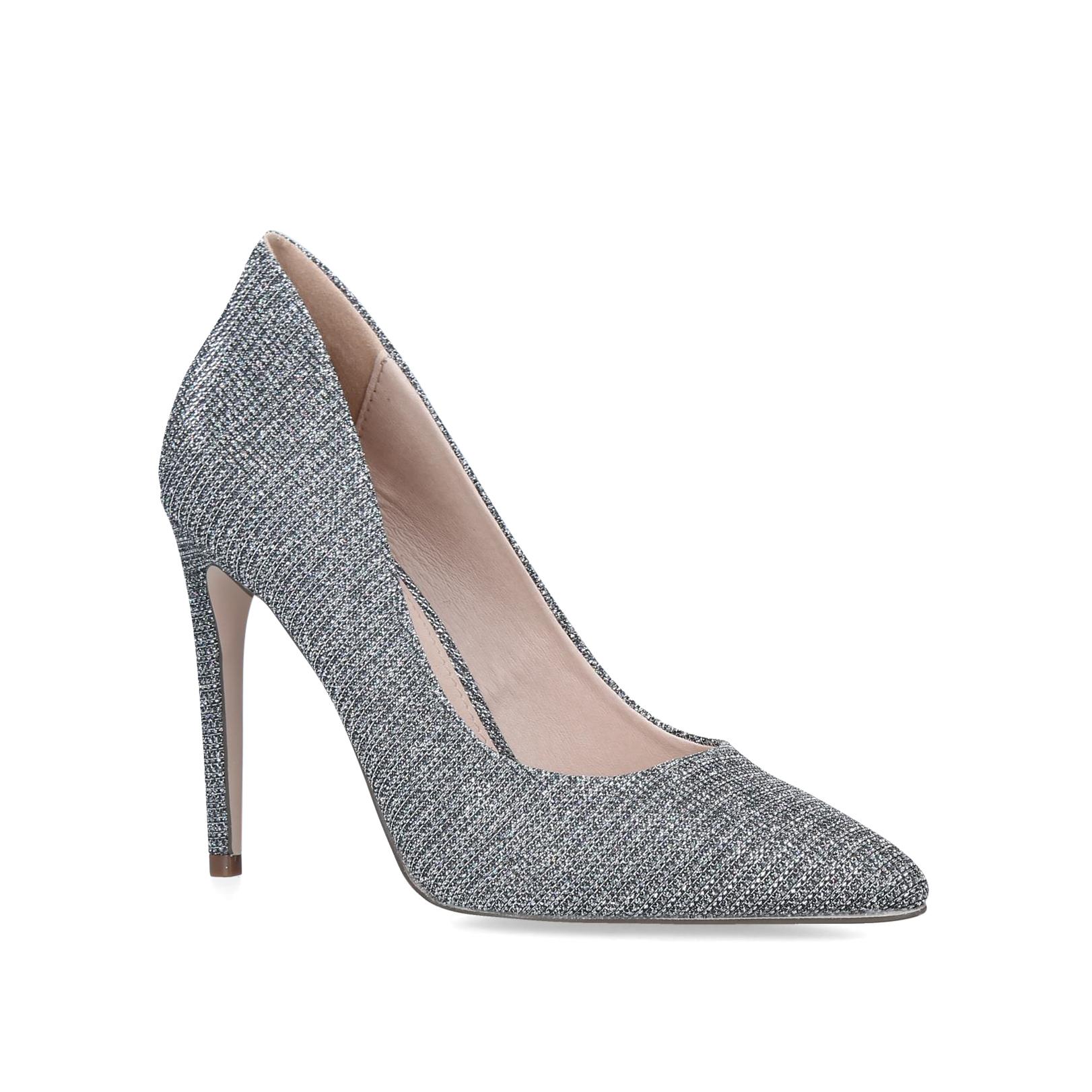 miss kg silver heels