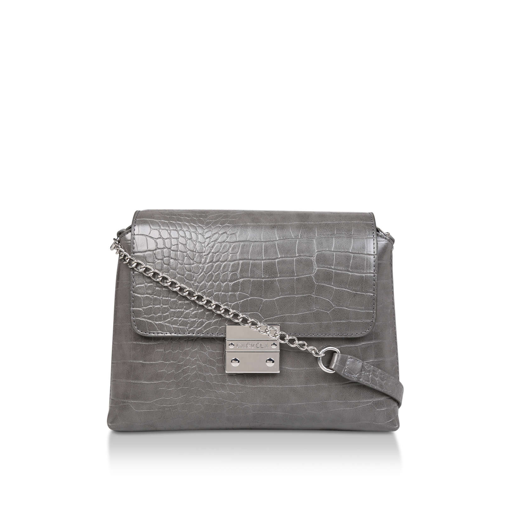 carvela grey handbag