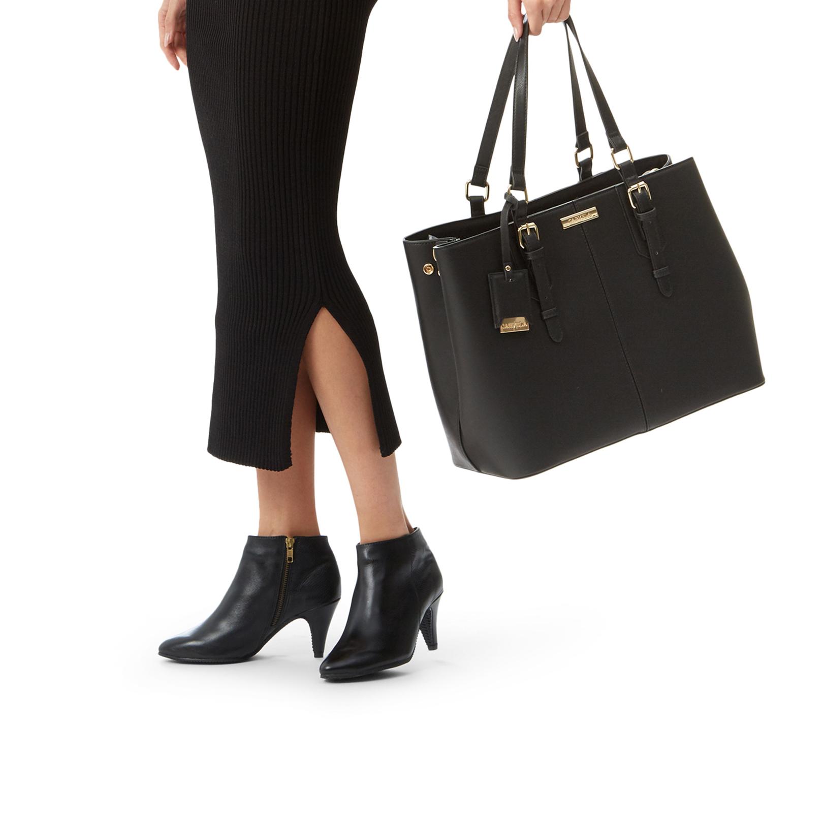 carvela comfort black ankle boots