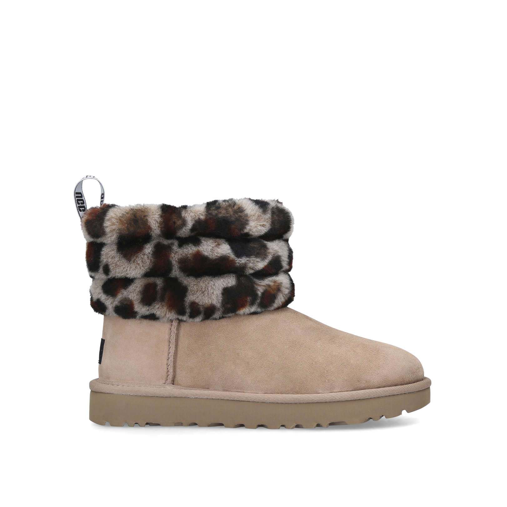 fluff mini quilted booties