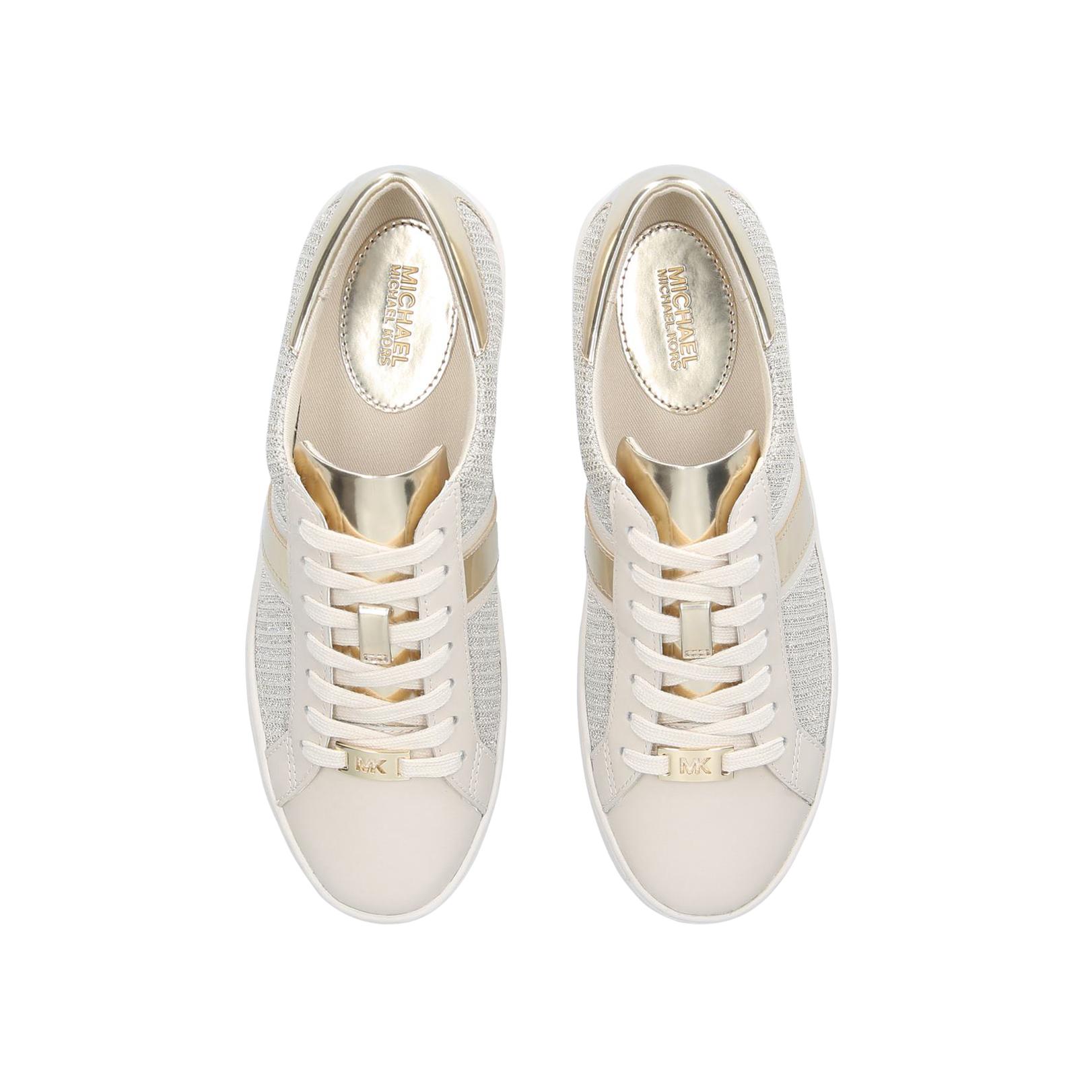 michael kors keaton stripe trainers