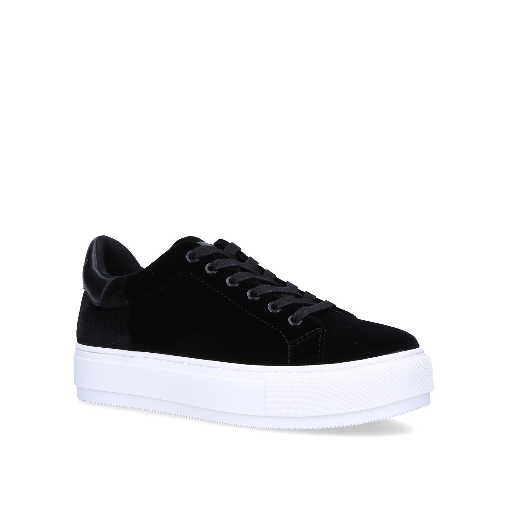 kurt geiger laney black trainers