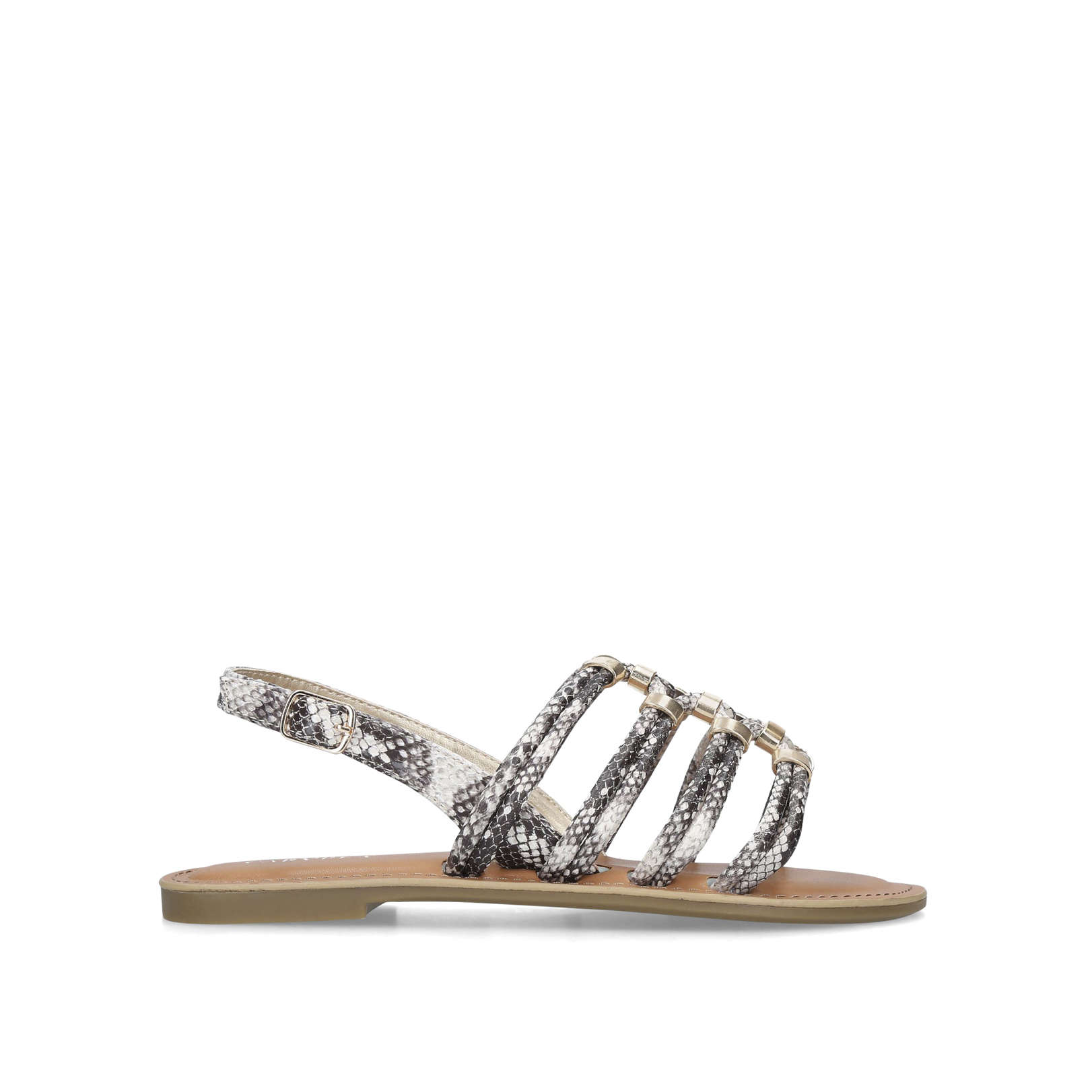 carvela snakeskin sandals