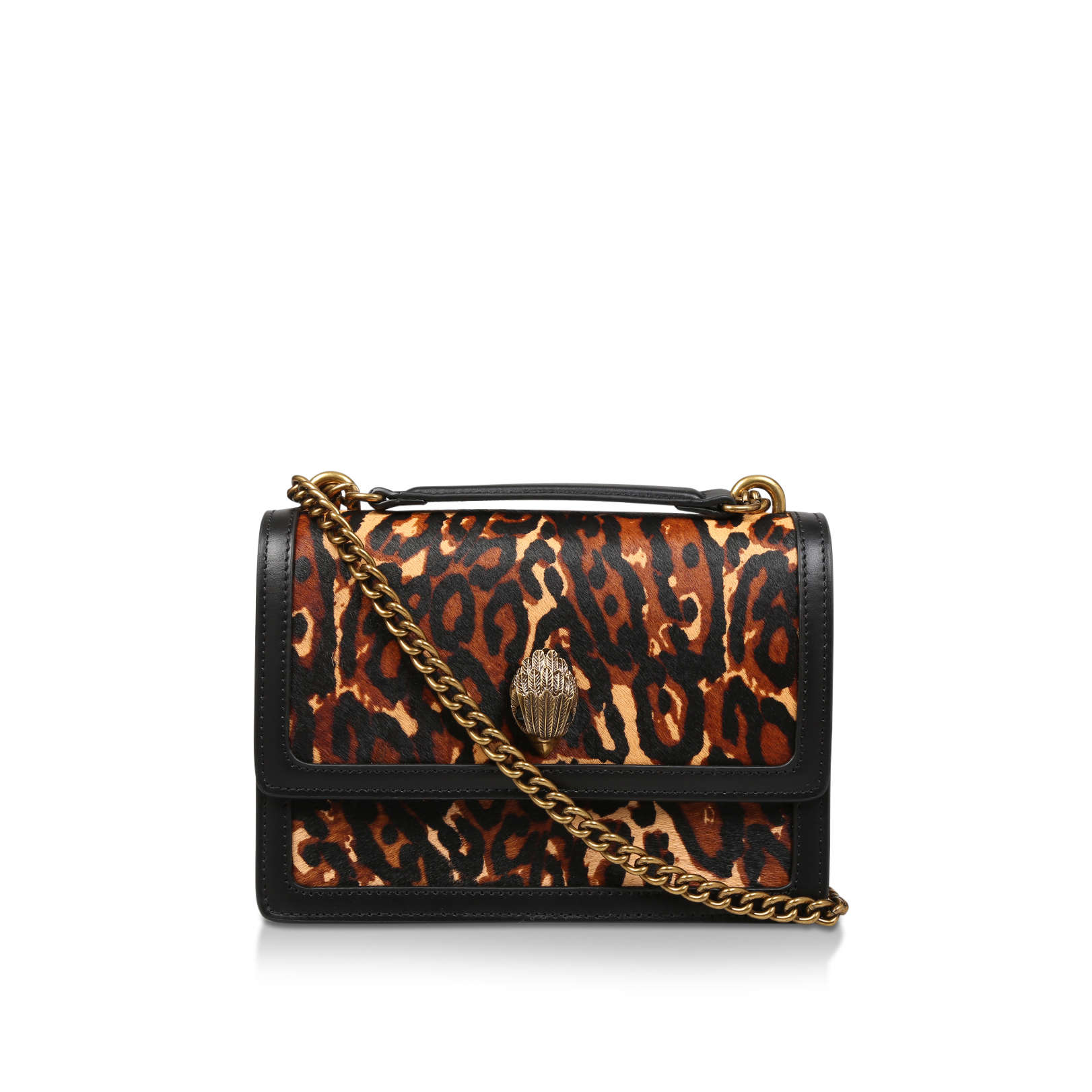 kurt geiger leopard print bag