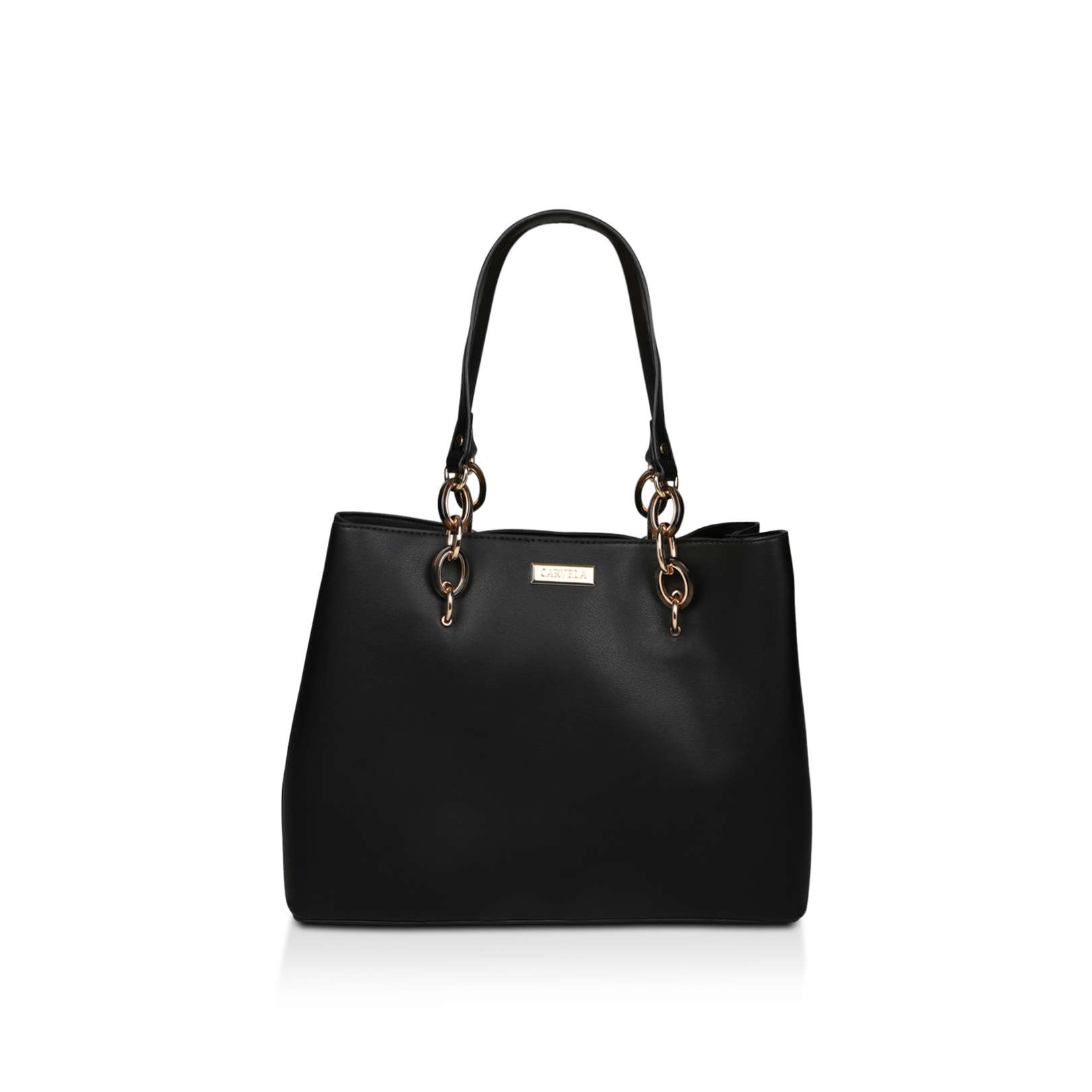 carvela chain tote bag