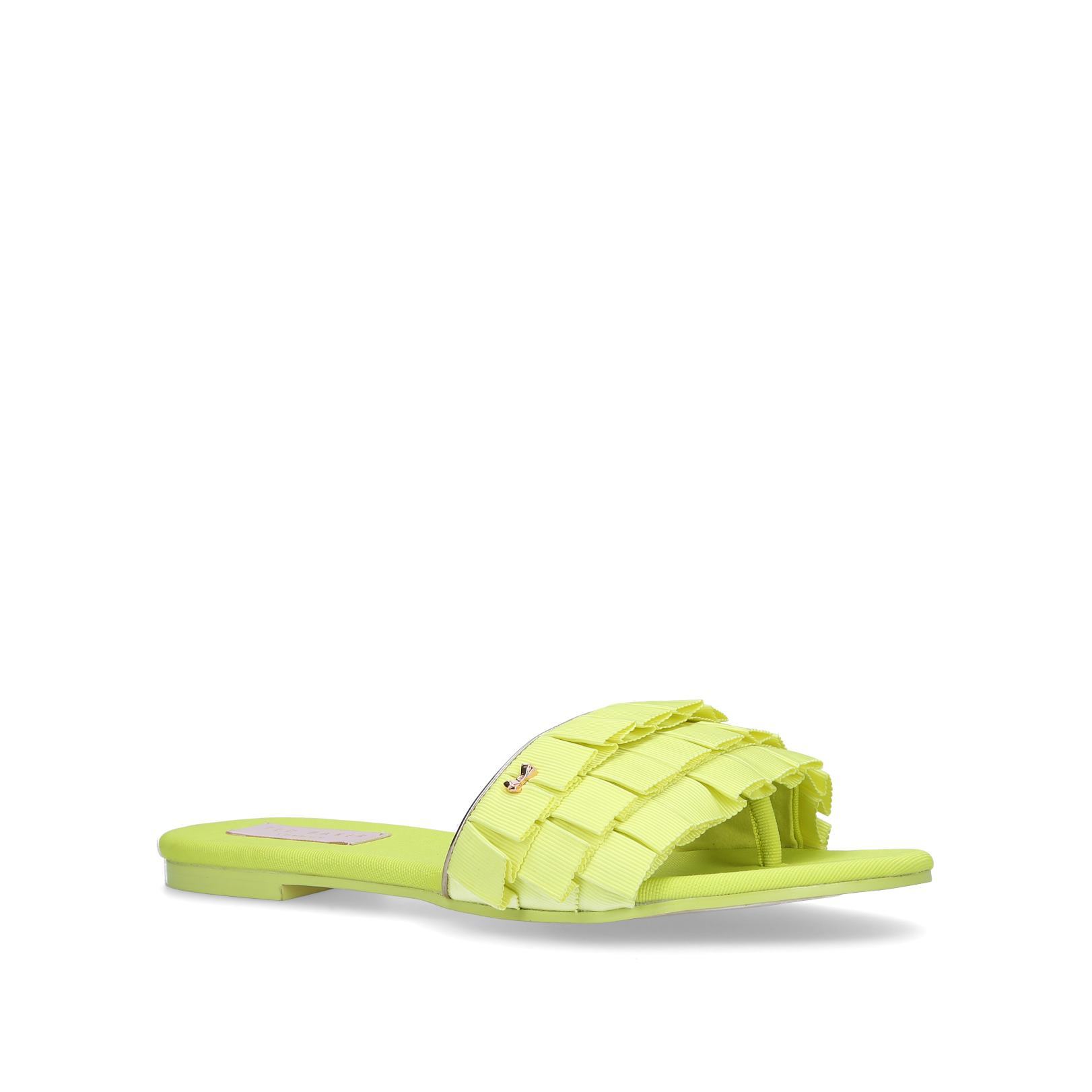 ted baker yellow sandals