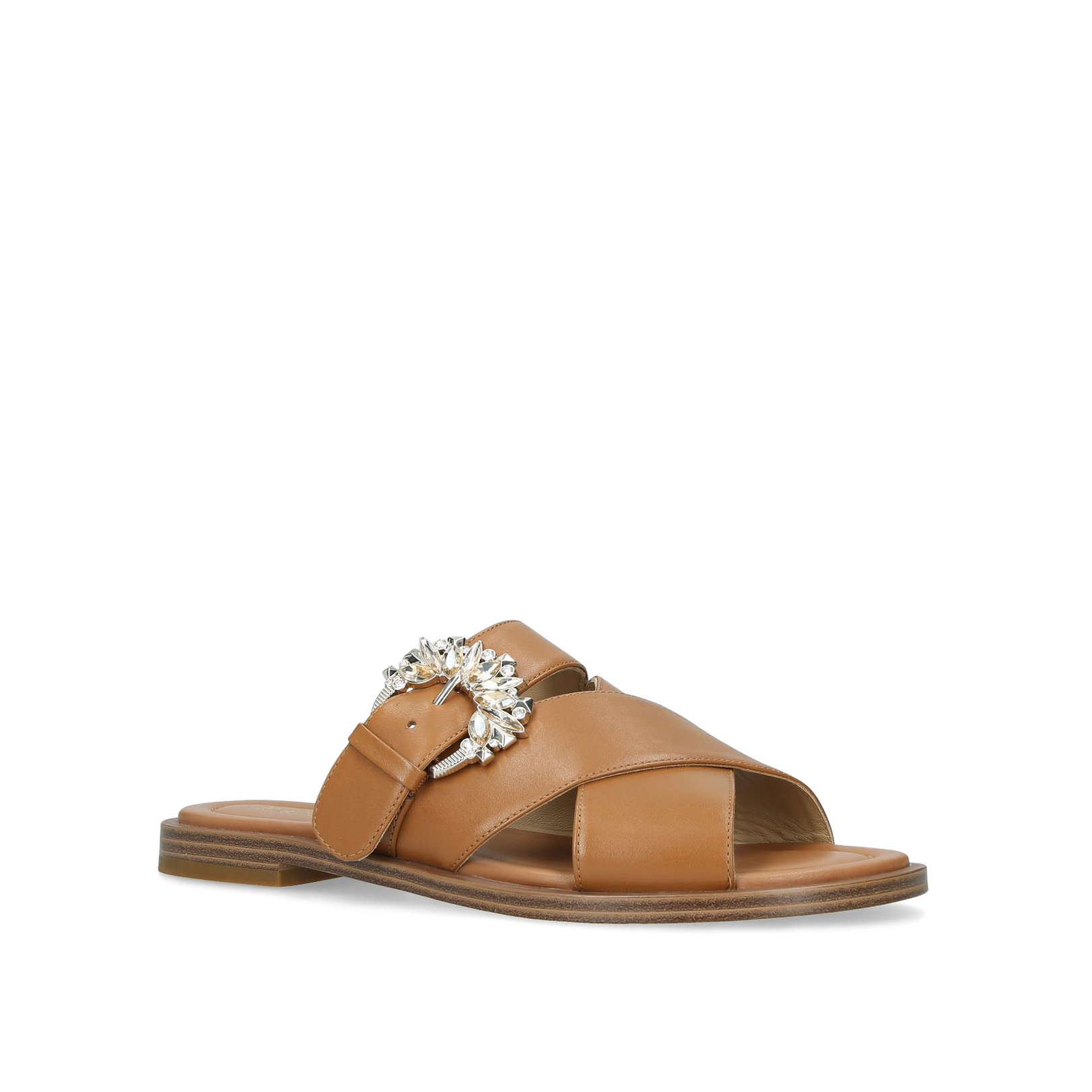 michael kors frieda slide flat sandals
