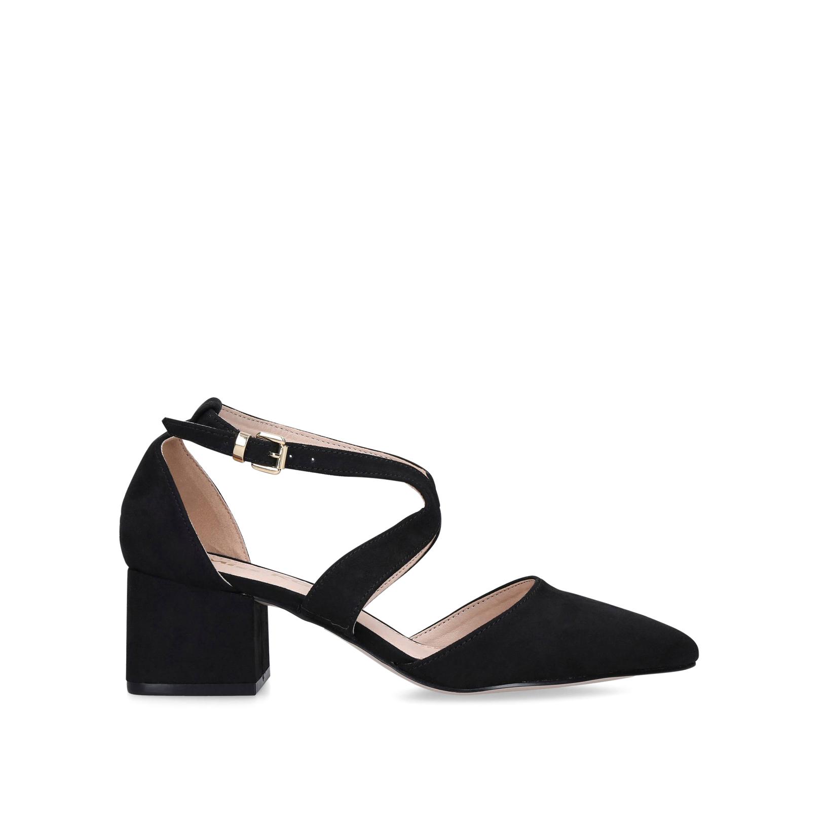miss kg black court shoes