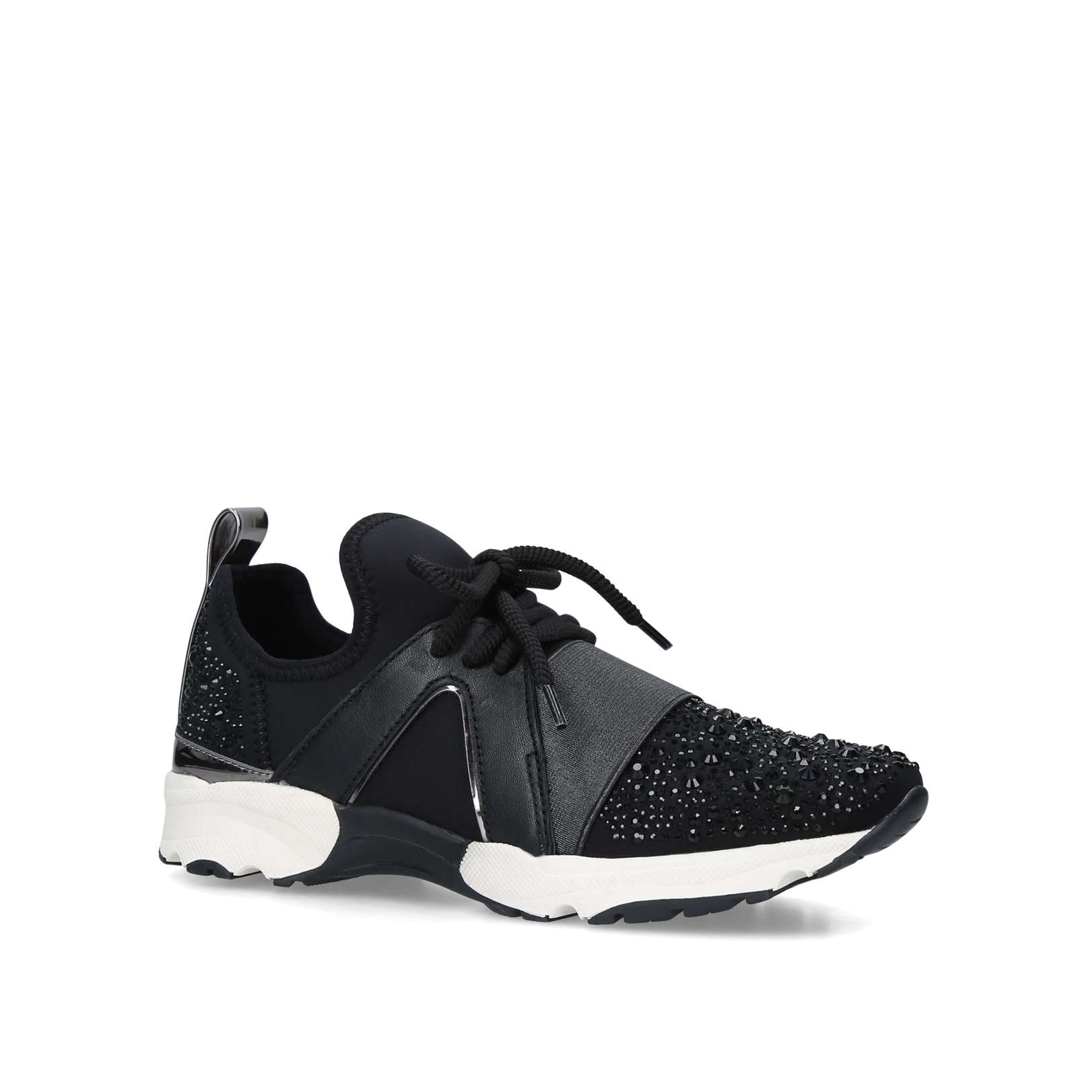 navy carvela trainers