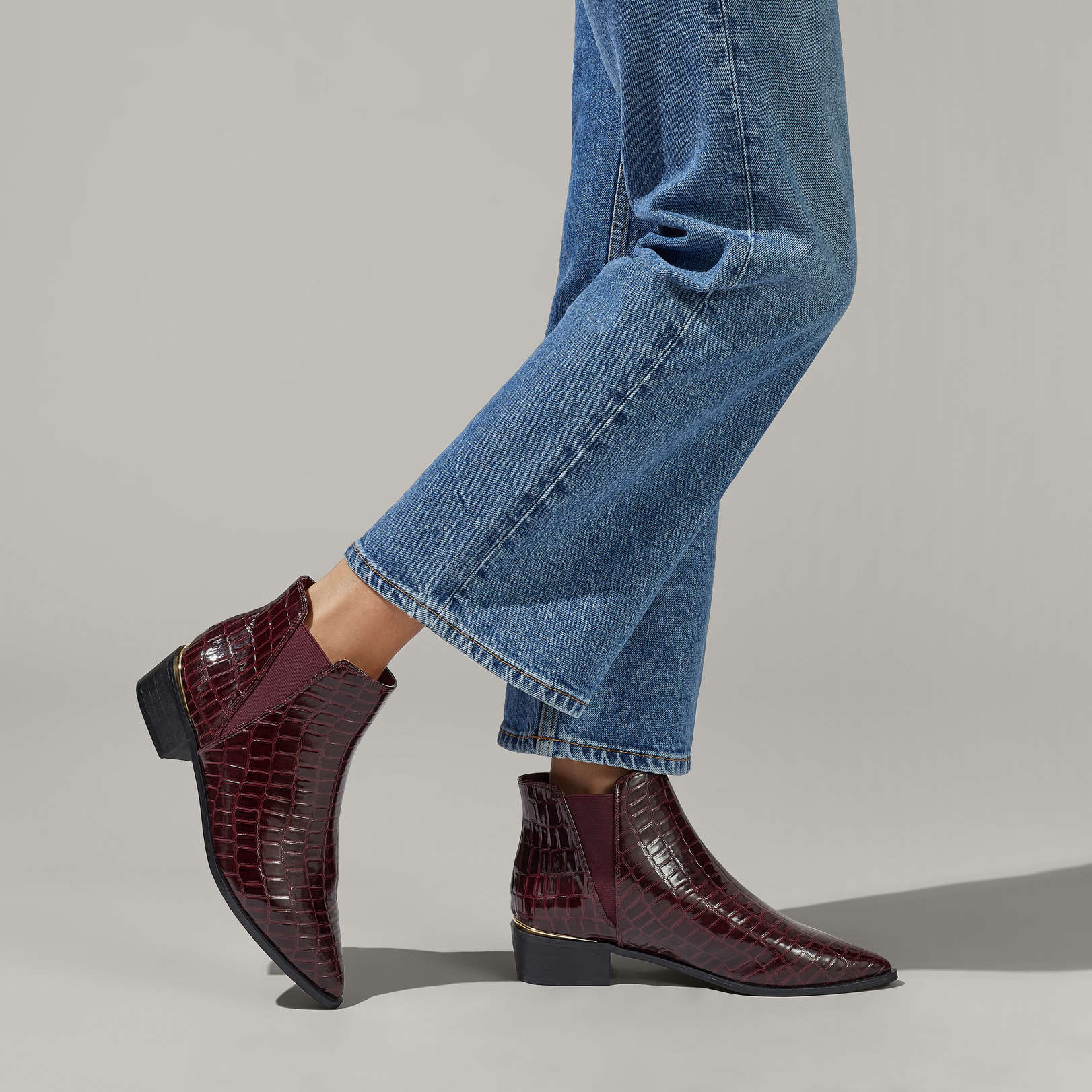 miss kg wedge boots