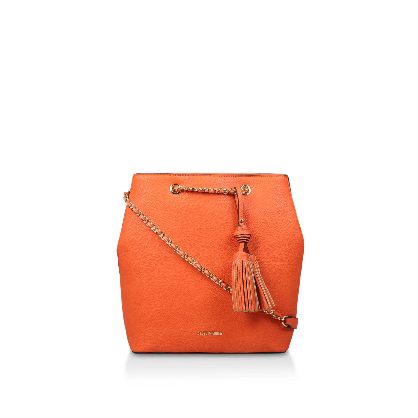 steve madden orange bag