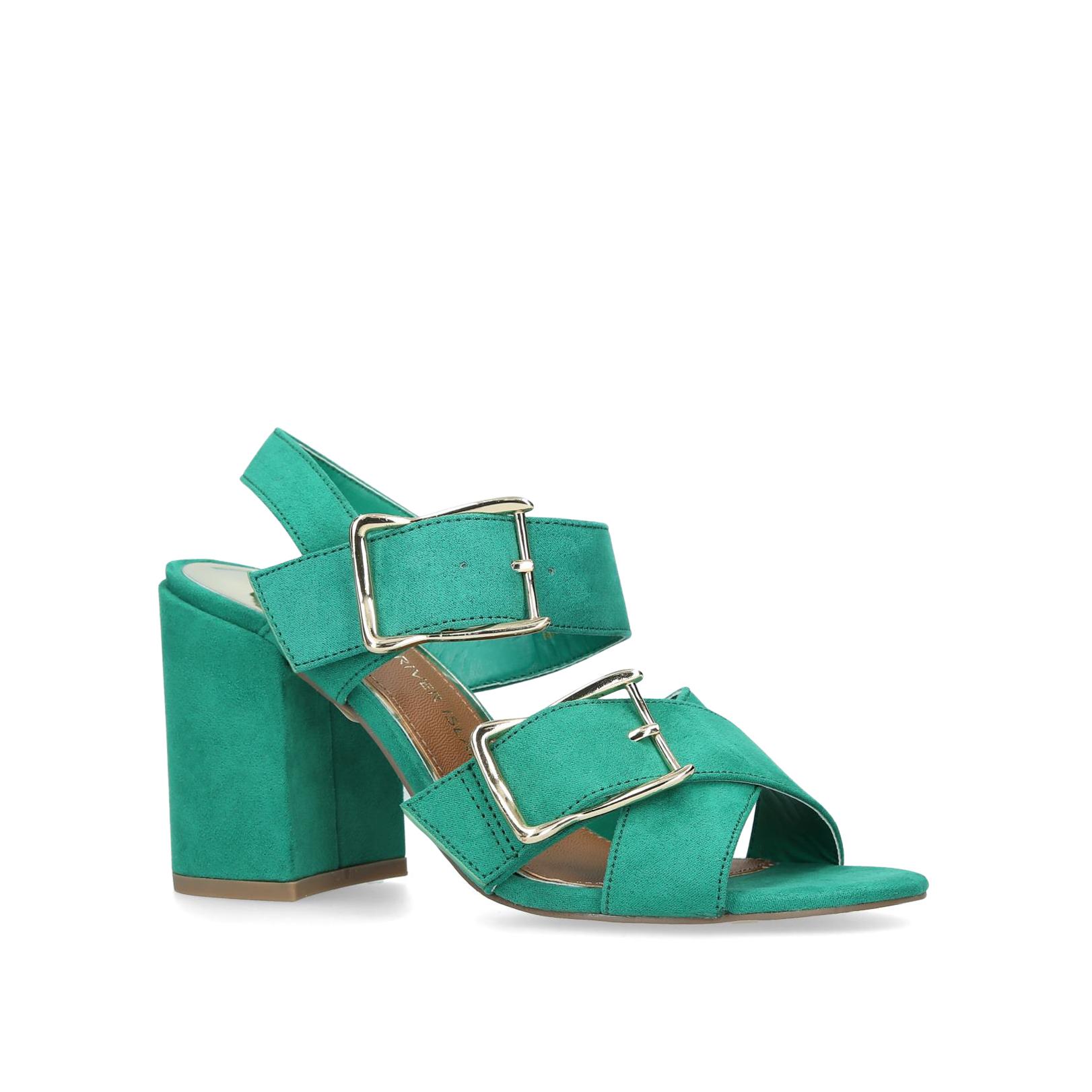 river island green shoes