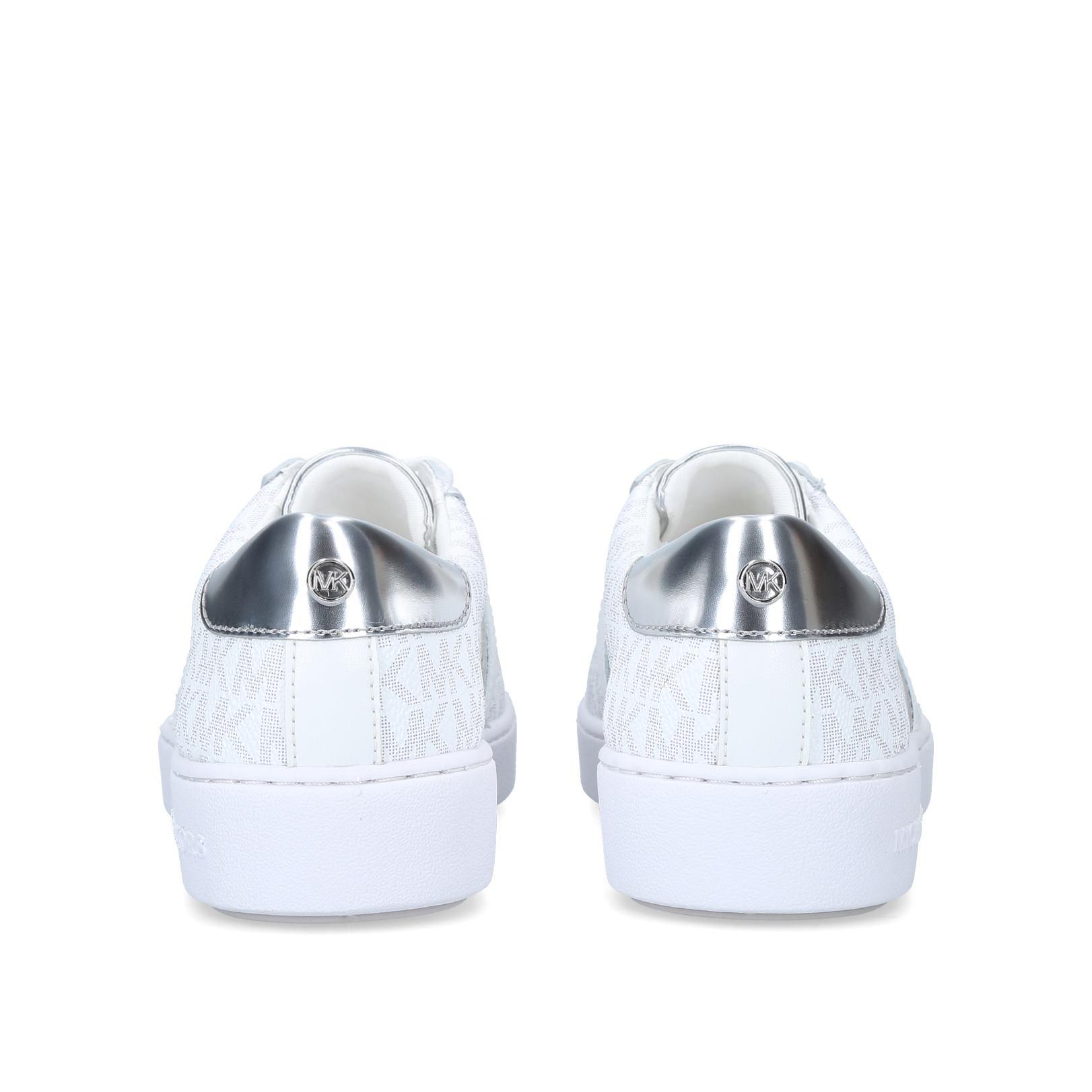 michael kors irving stripe trainers