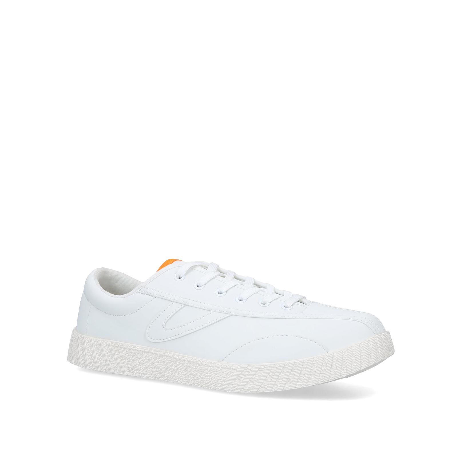 tretorn nylite silver check sneakers