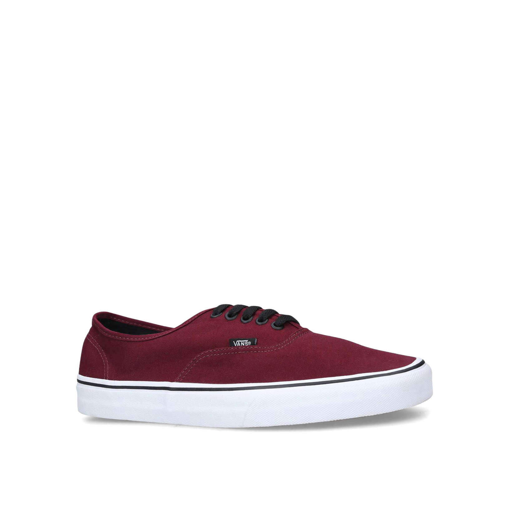 vans authentic dark red