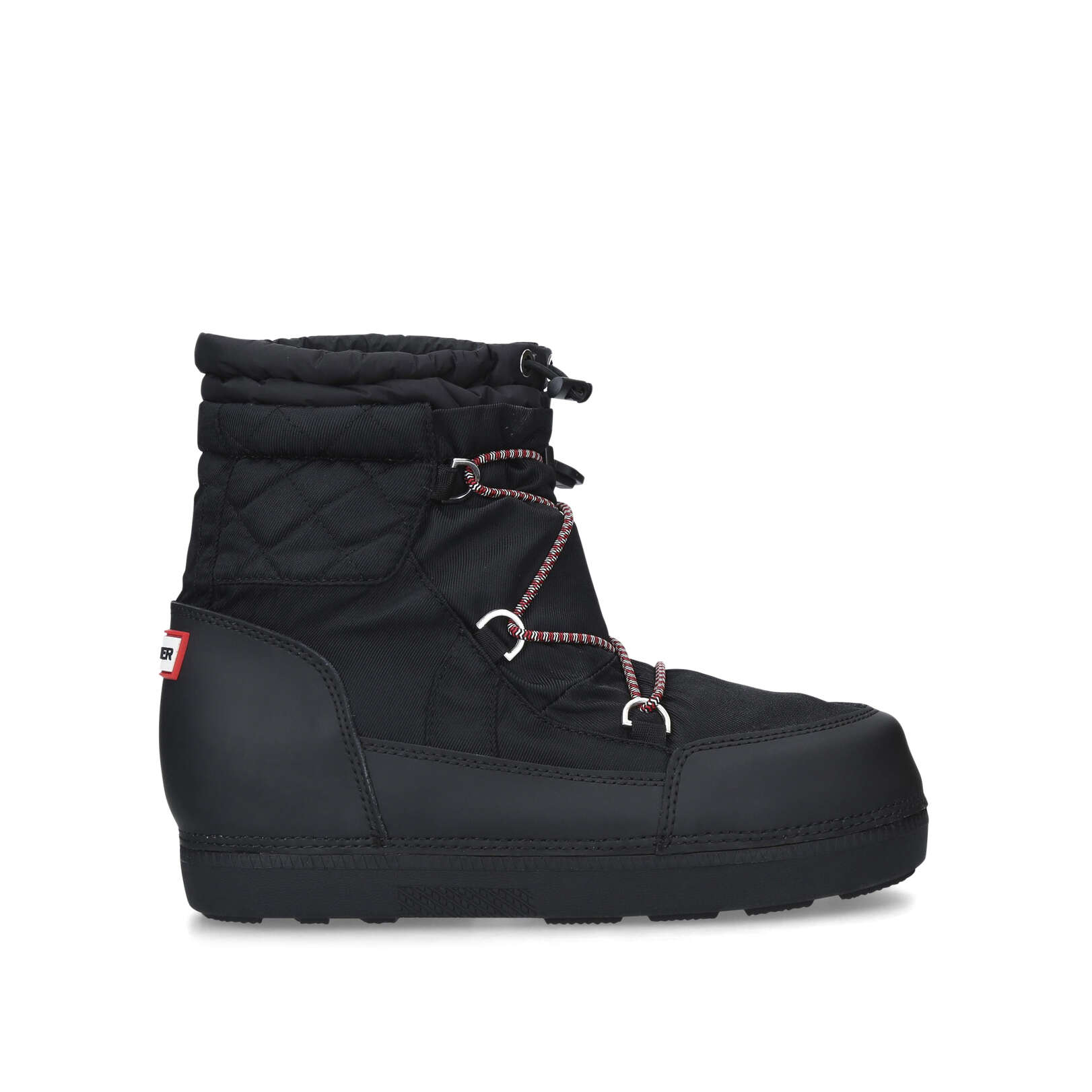 original snow short quilted boot by hunter