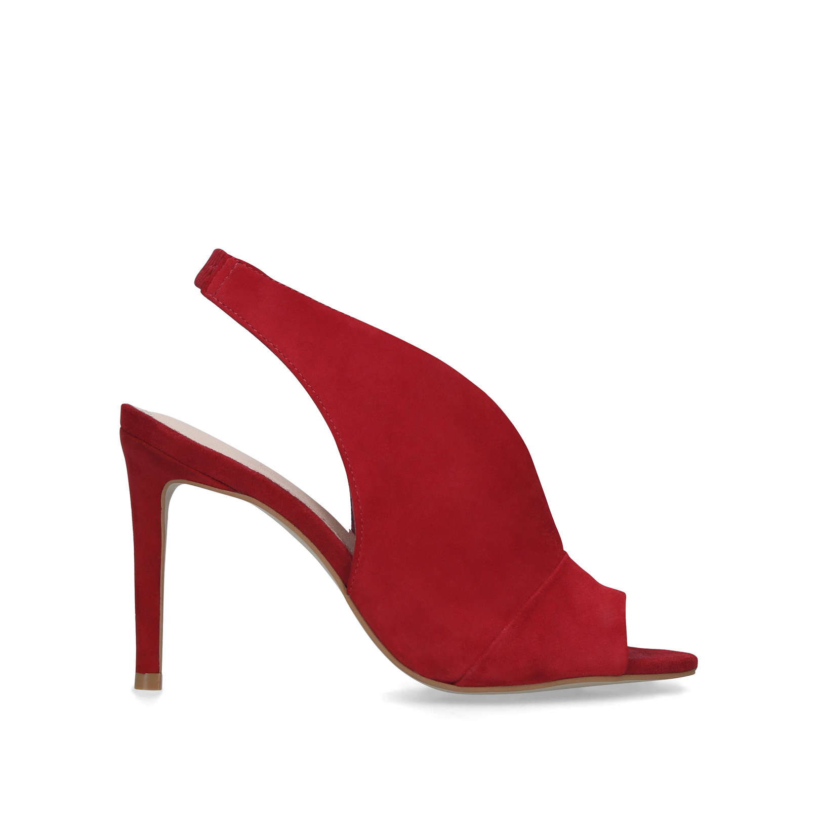 red carvela heels