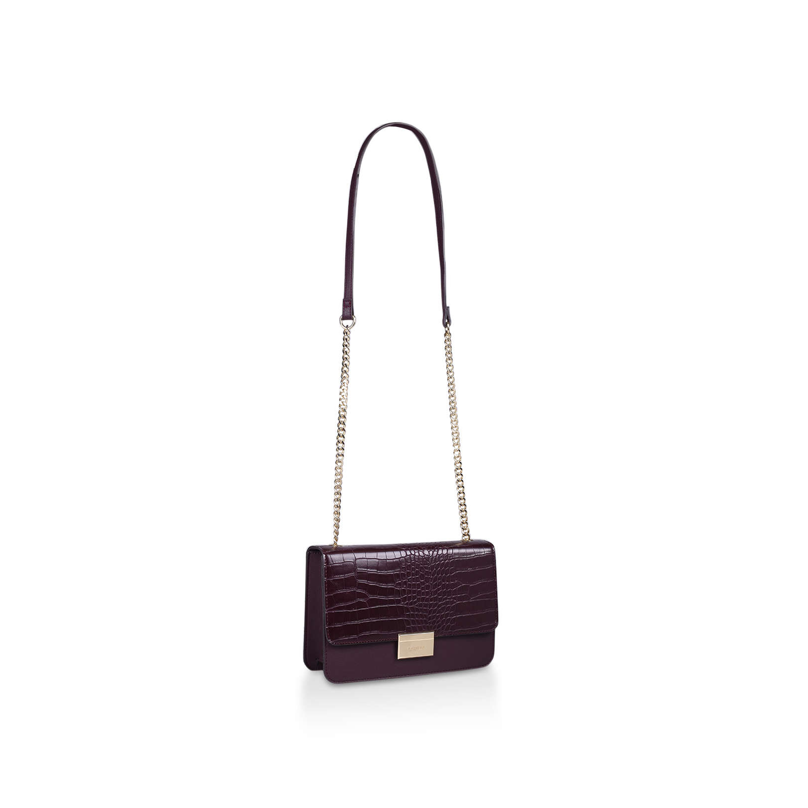 carvela croc handbag