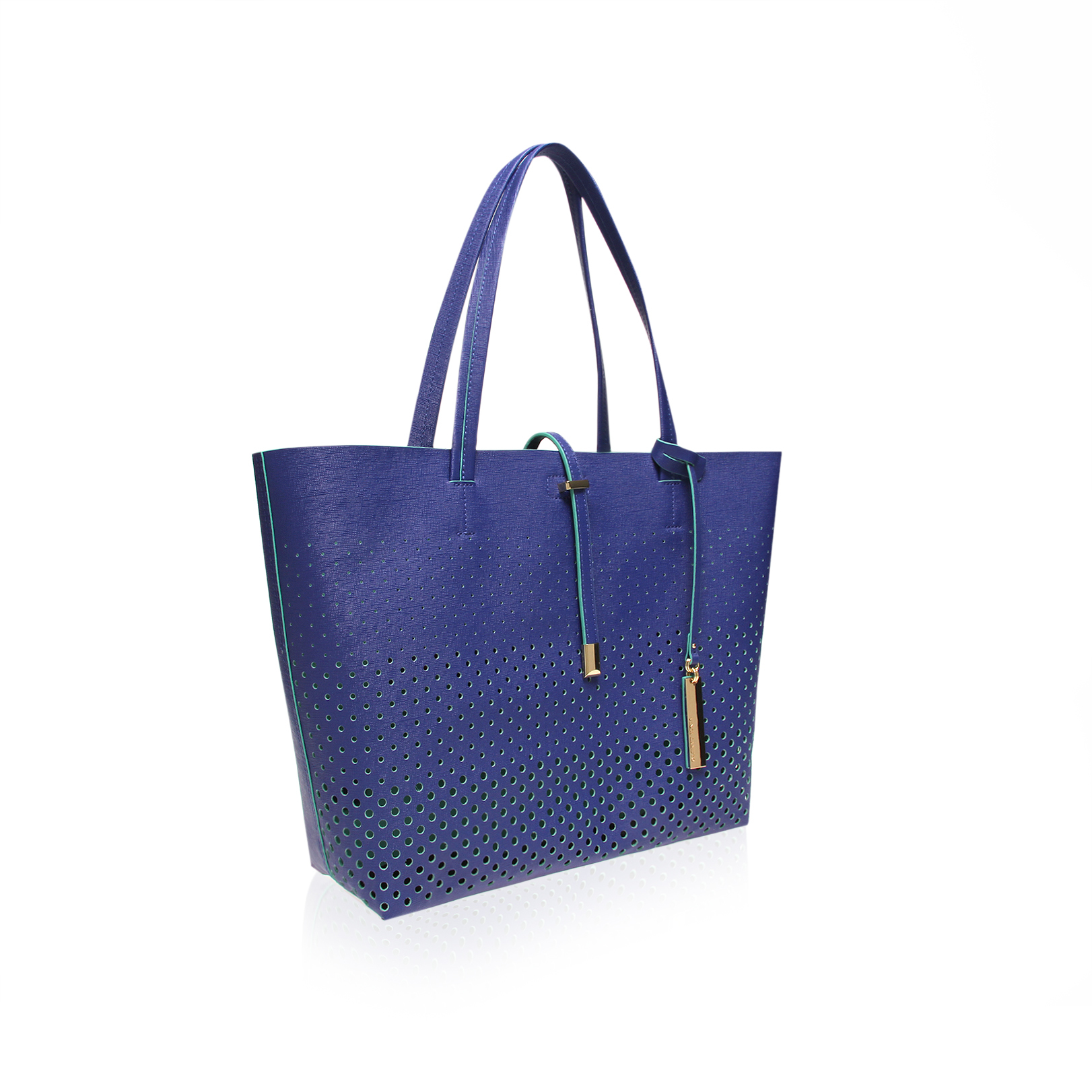Vince Camuto | LEILA TOTE Blue Tote Bag by VINCE CAMUTO