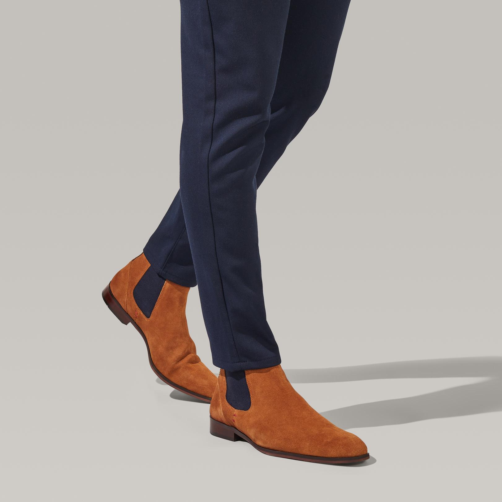 kurt geiger tan chelsea boots