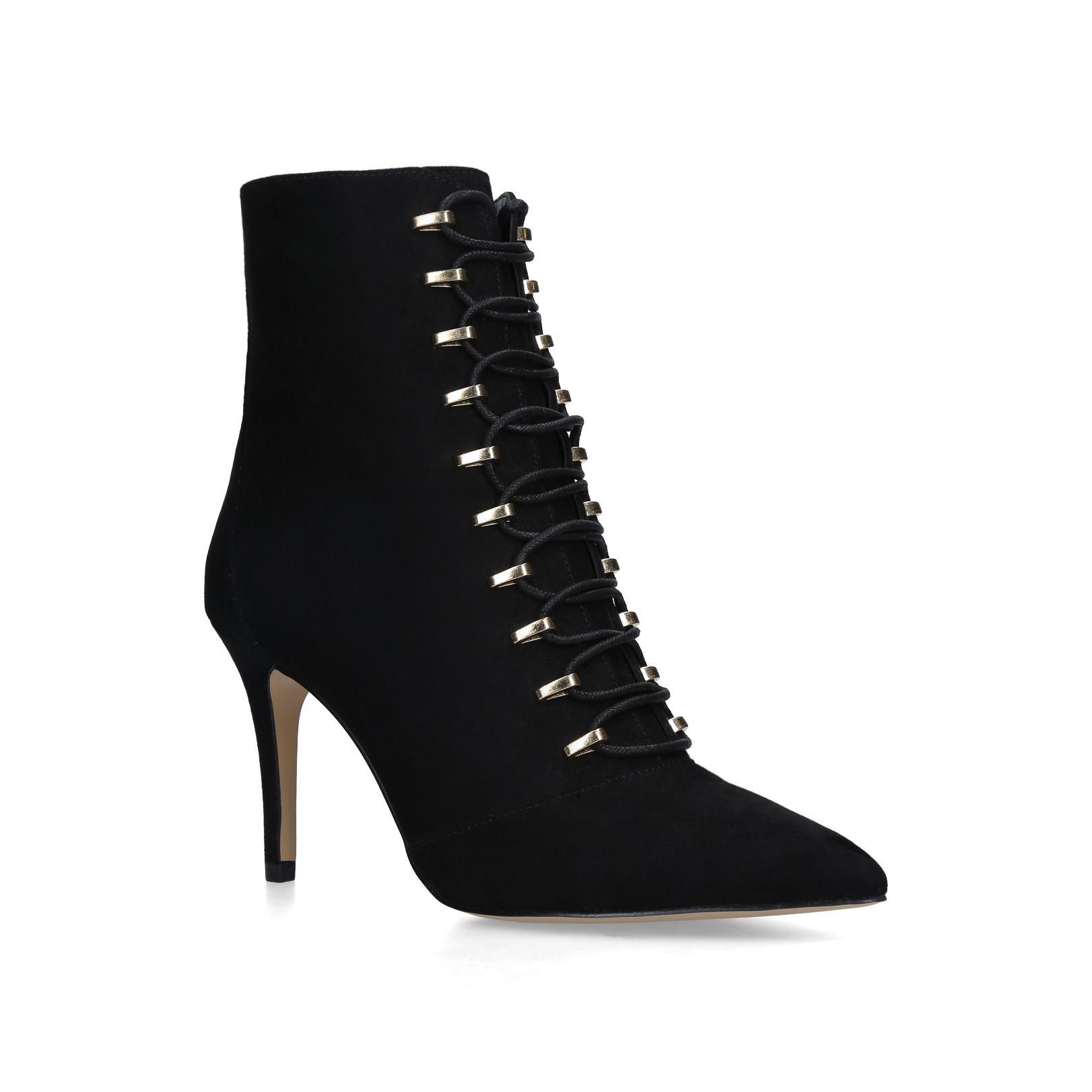 carvela 5 step lace up boot