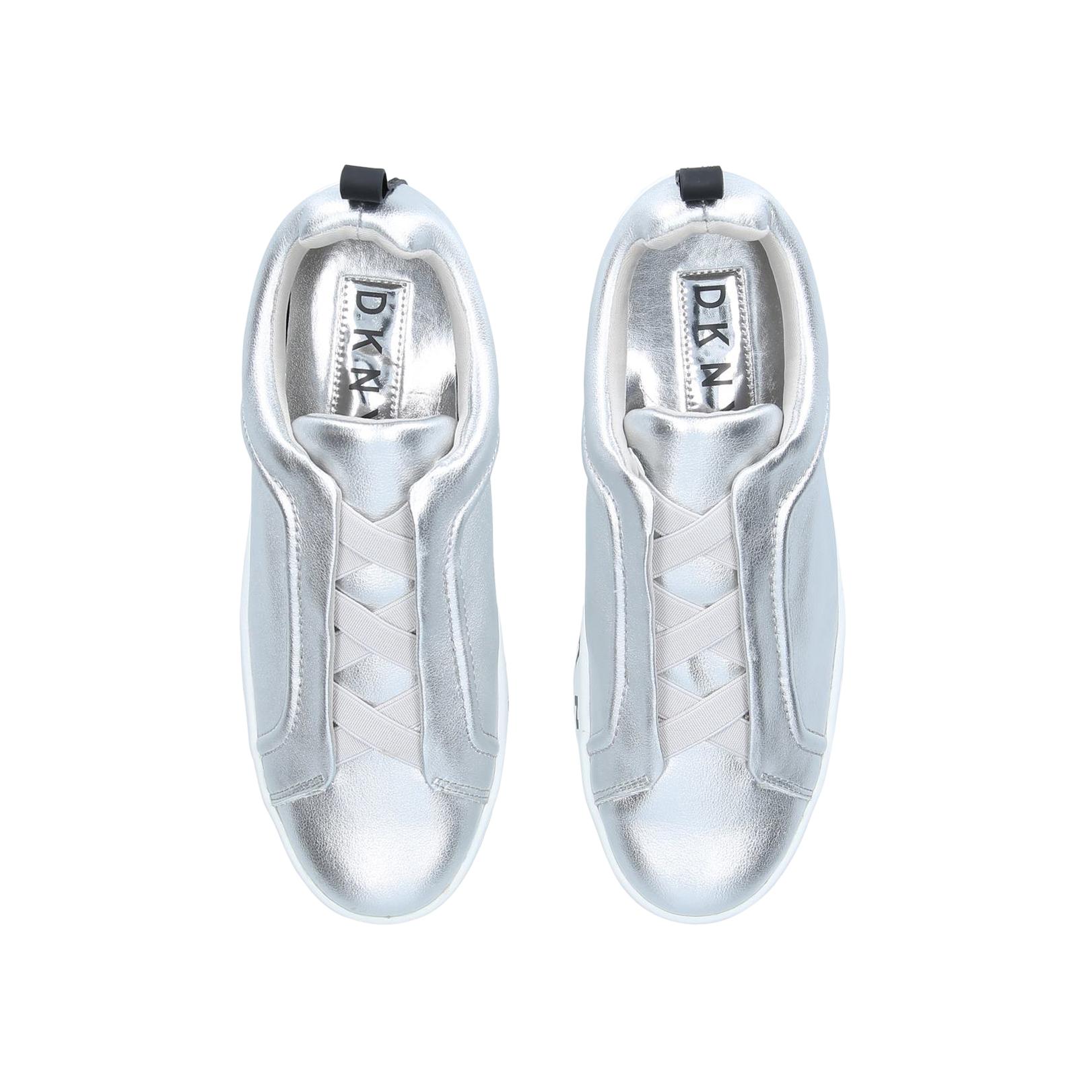 dkny silver shoes