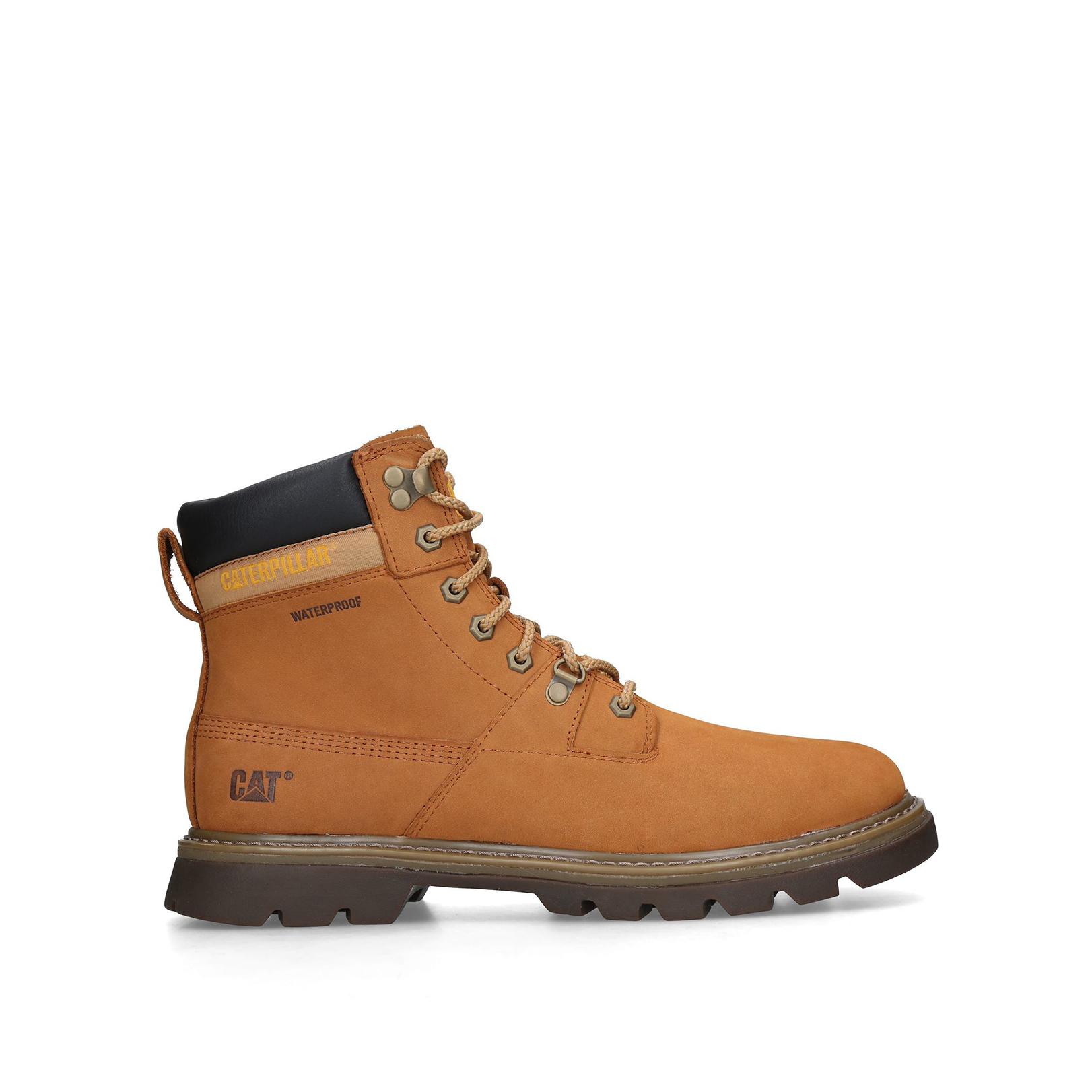 caterpillar tan boots