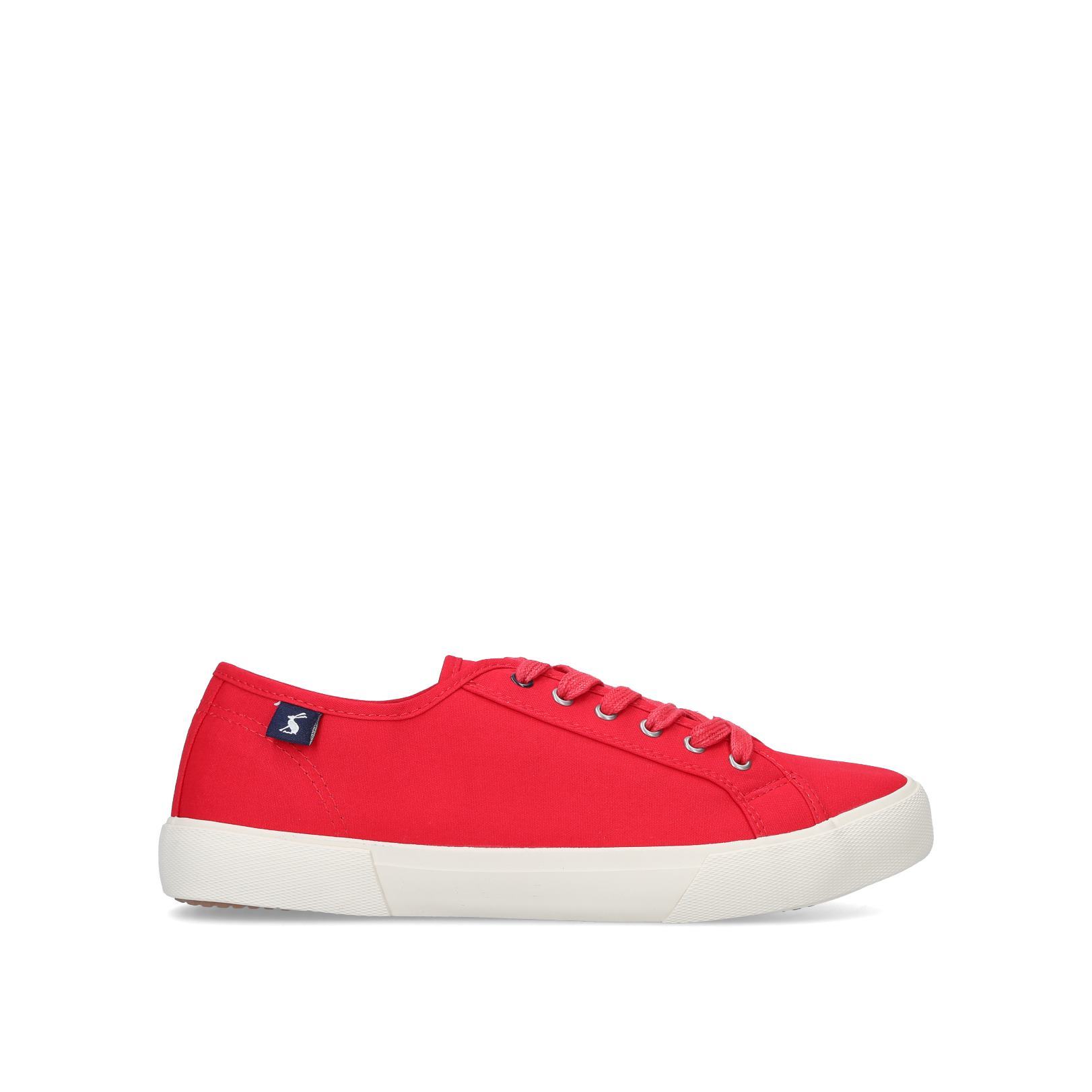 joules canvas trainers