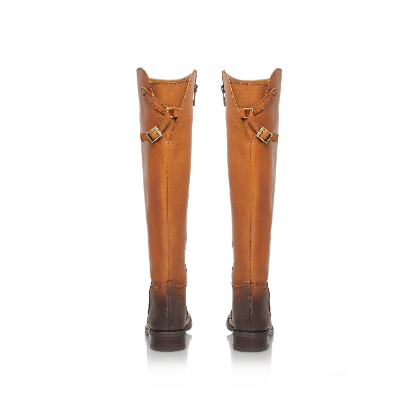 Vince Camuto | KADIA Brown Low Heel Knee Boots by VINCE CAMUTO