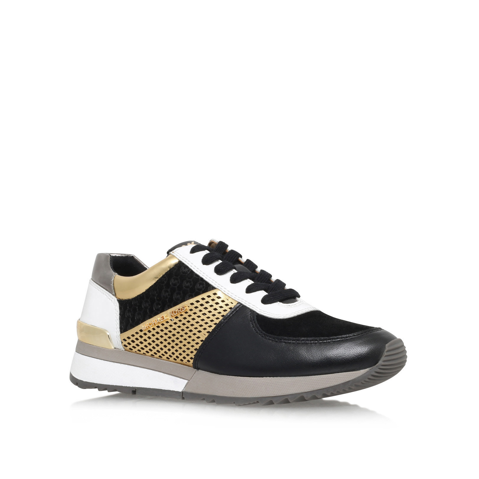 michael kors gold trainers